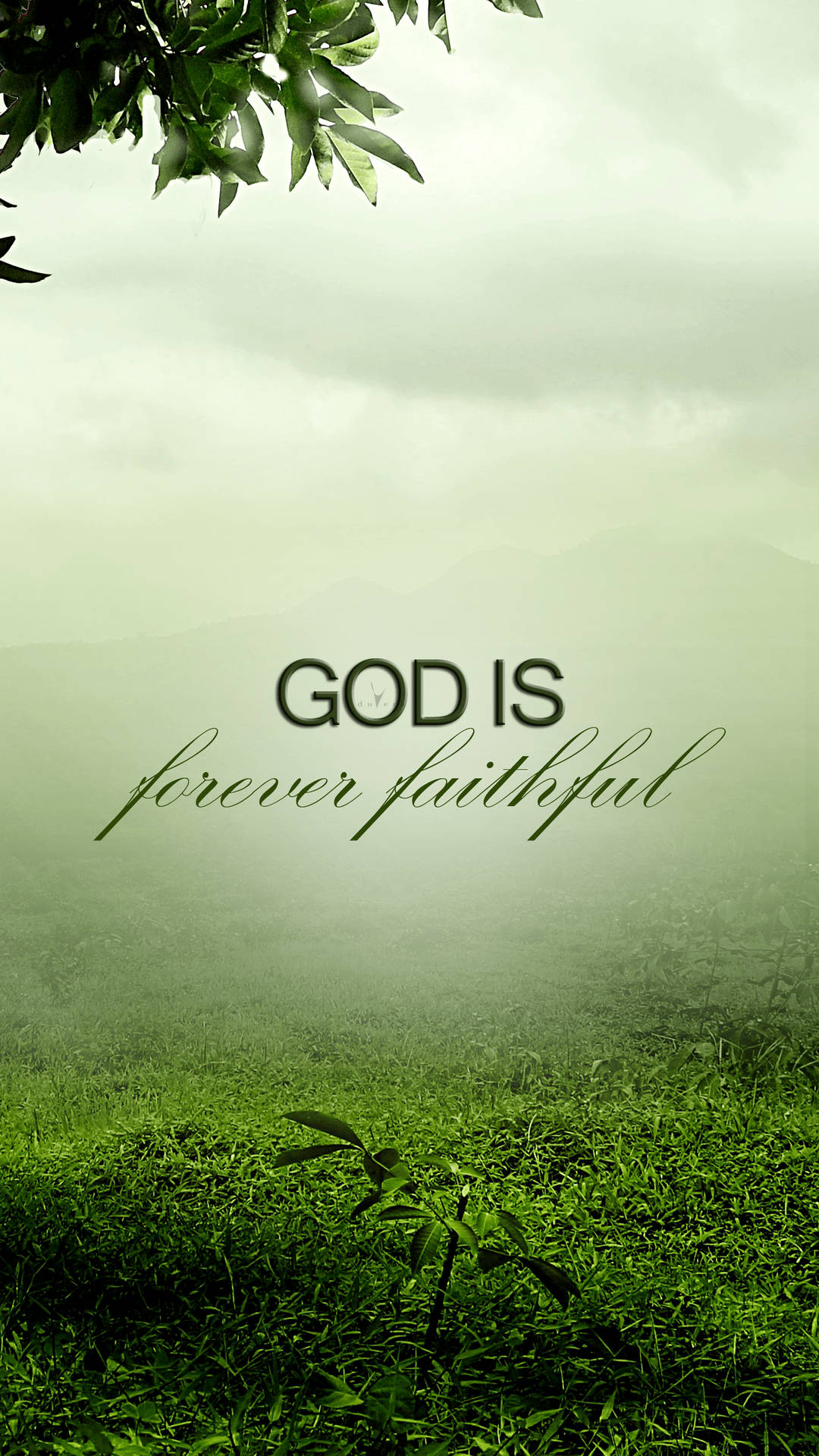 God Is Forever Faithful Christian