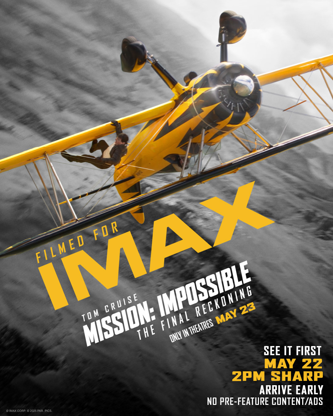 Special new poster for IMAX screenings