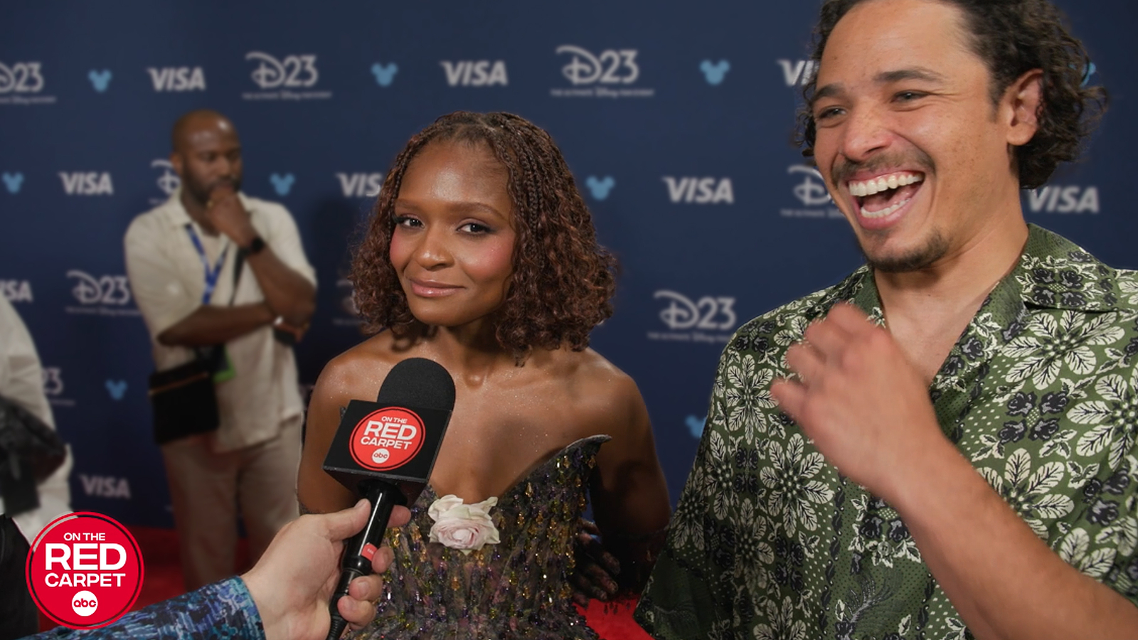 Dominique Thorne and Anthony Ramos