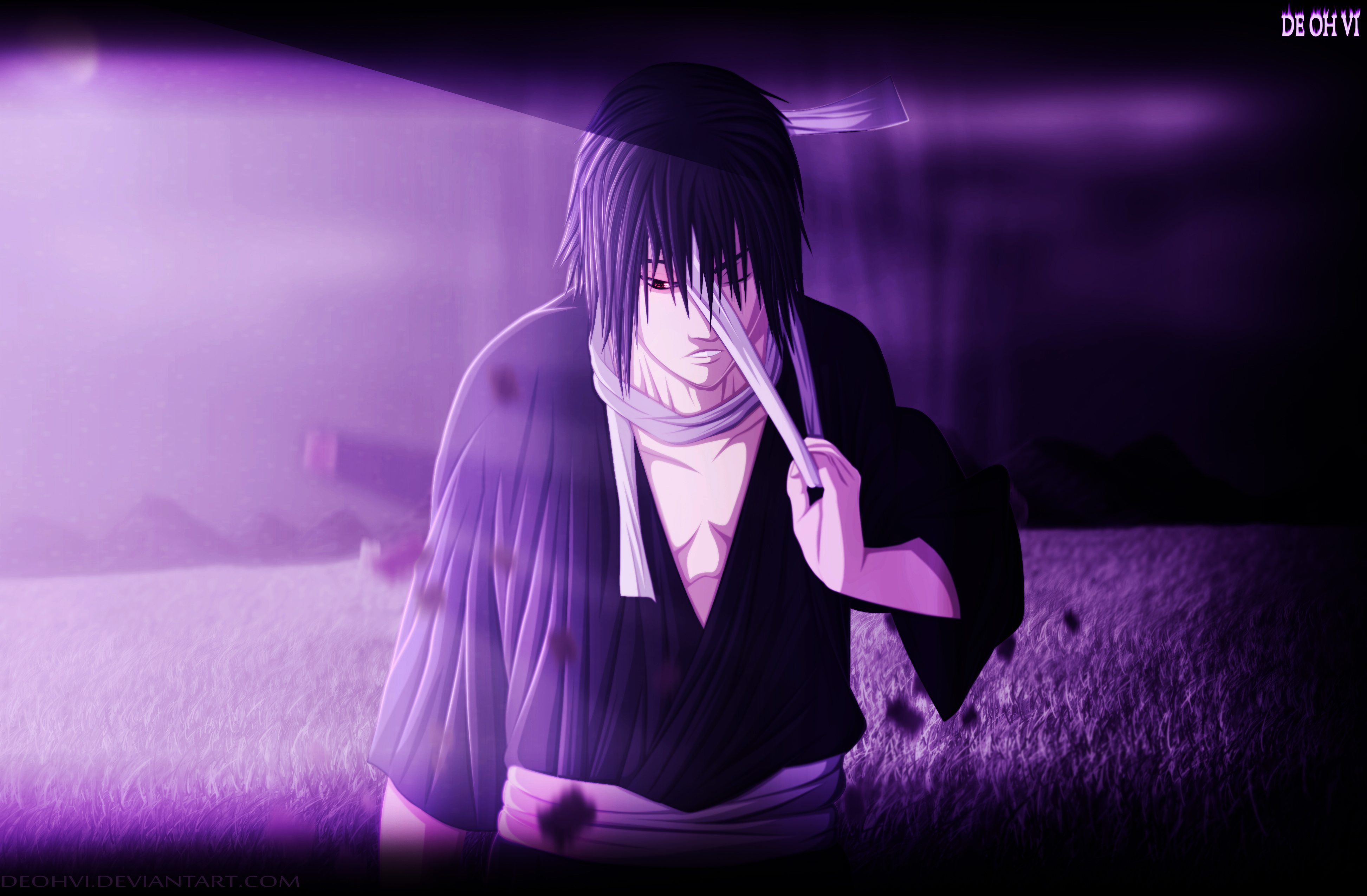 Download Sasuke Uchiha Anime Naruto 4k