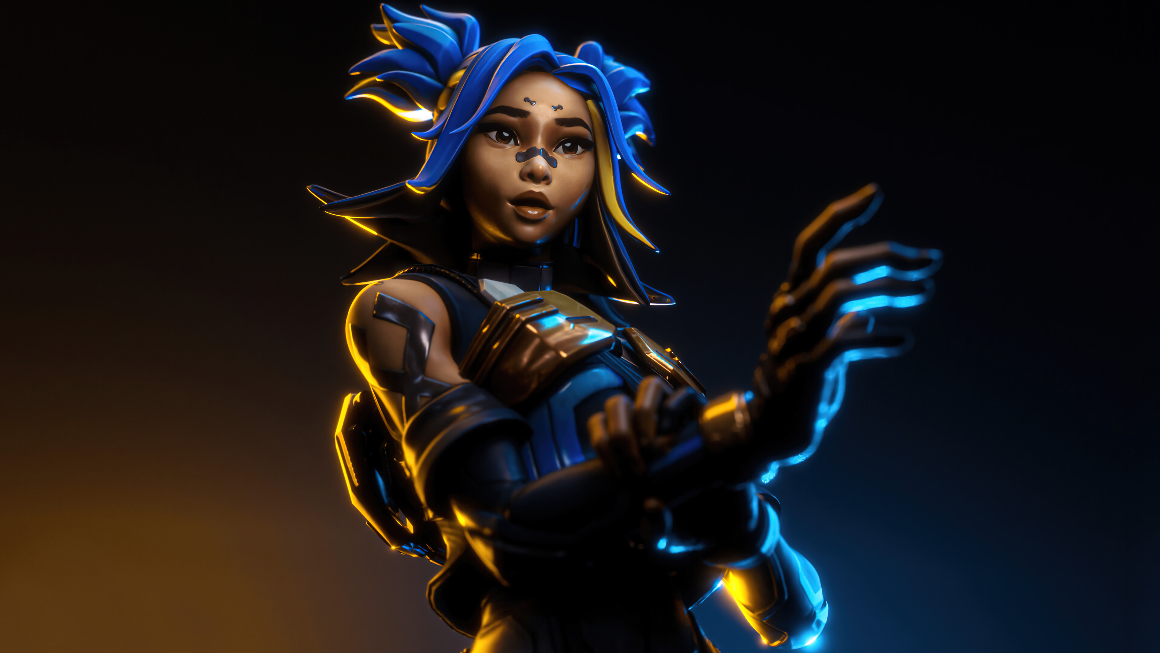 Neon Valorant Wallpaper 4K PC Desktop g