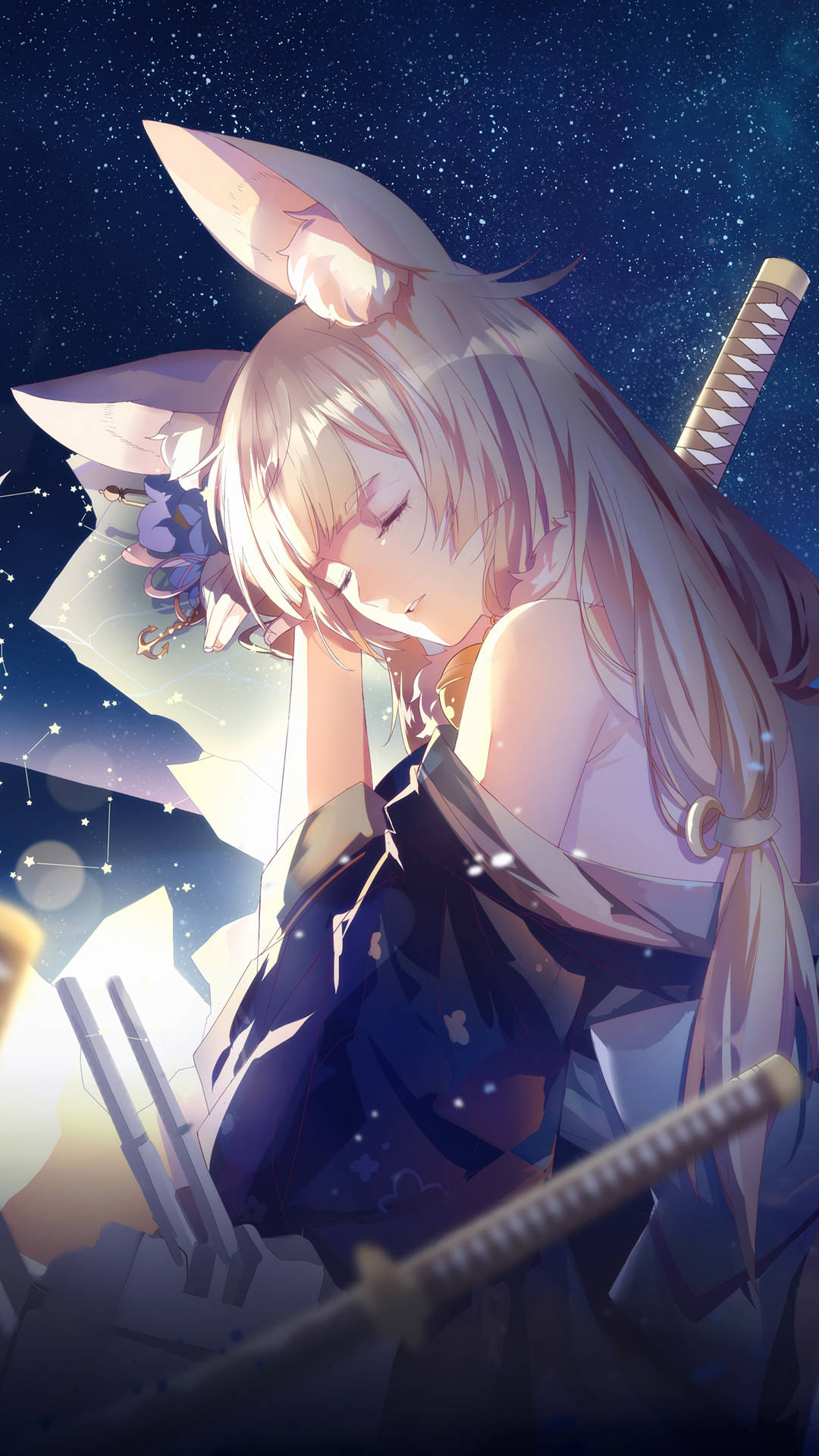 Anime Girl Phone HD Wallpaper