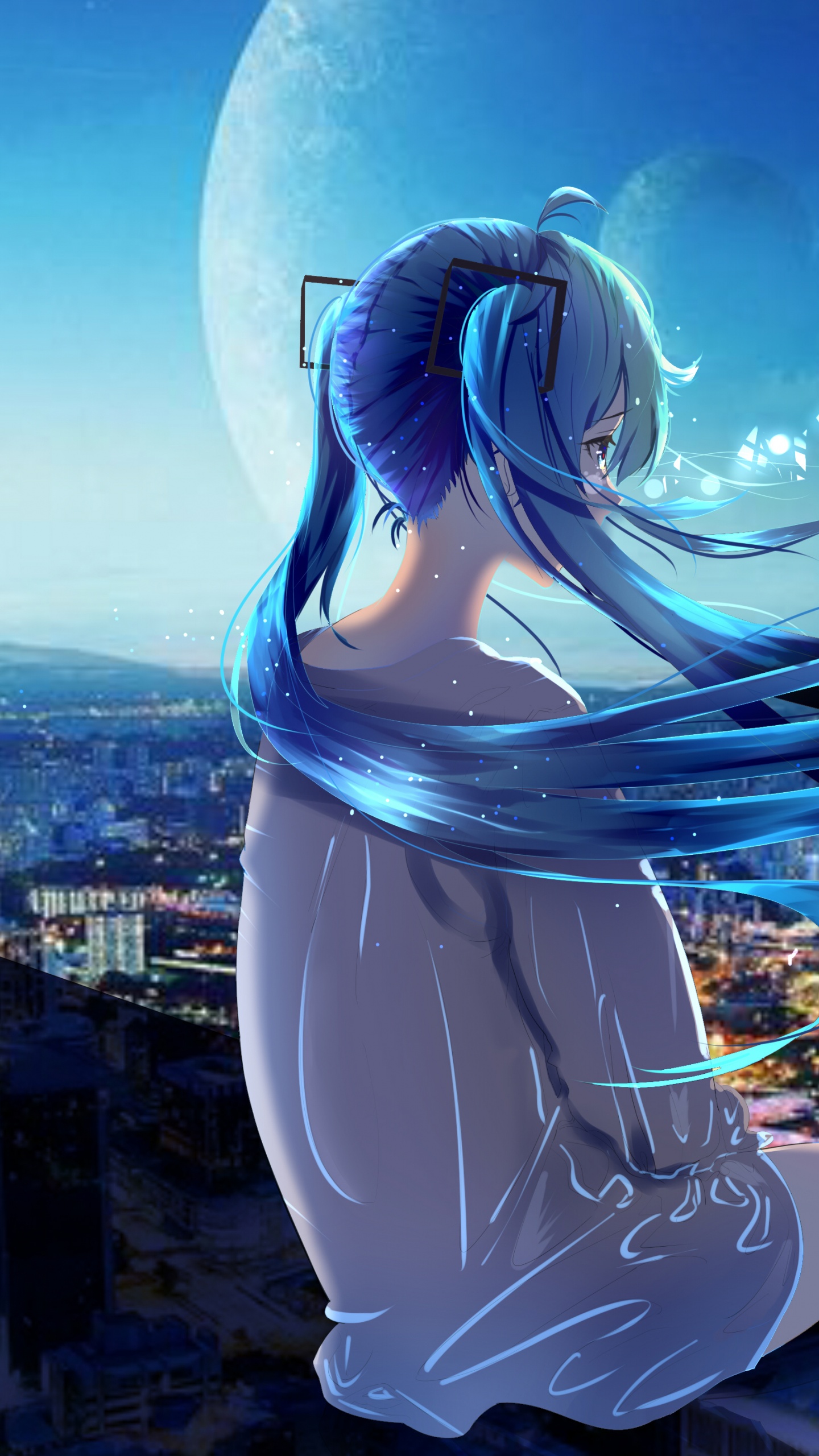 Anime girl Wallpaper 4K, Alone, Dream