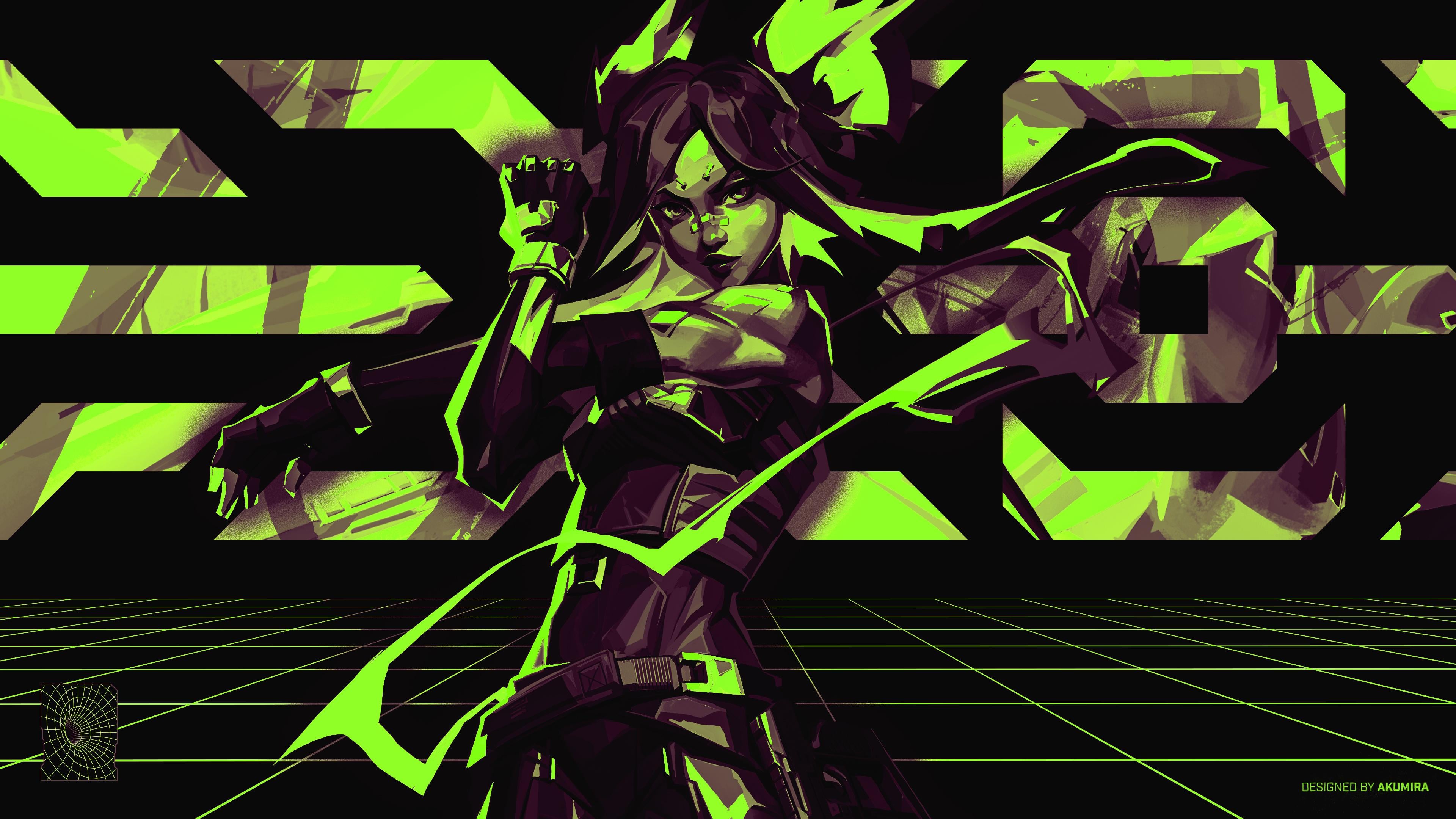 Neon Wallpaper Design by me!