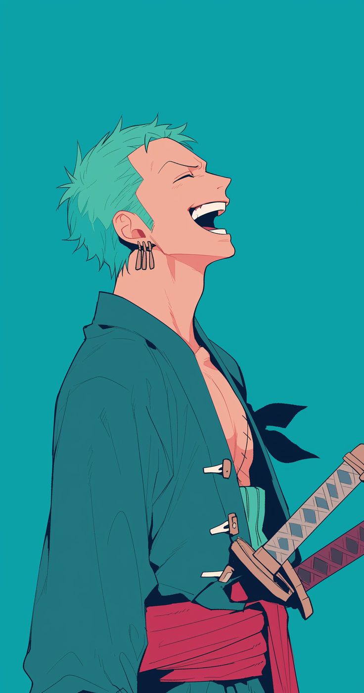 Zoro Laughing