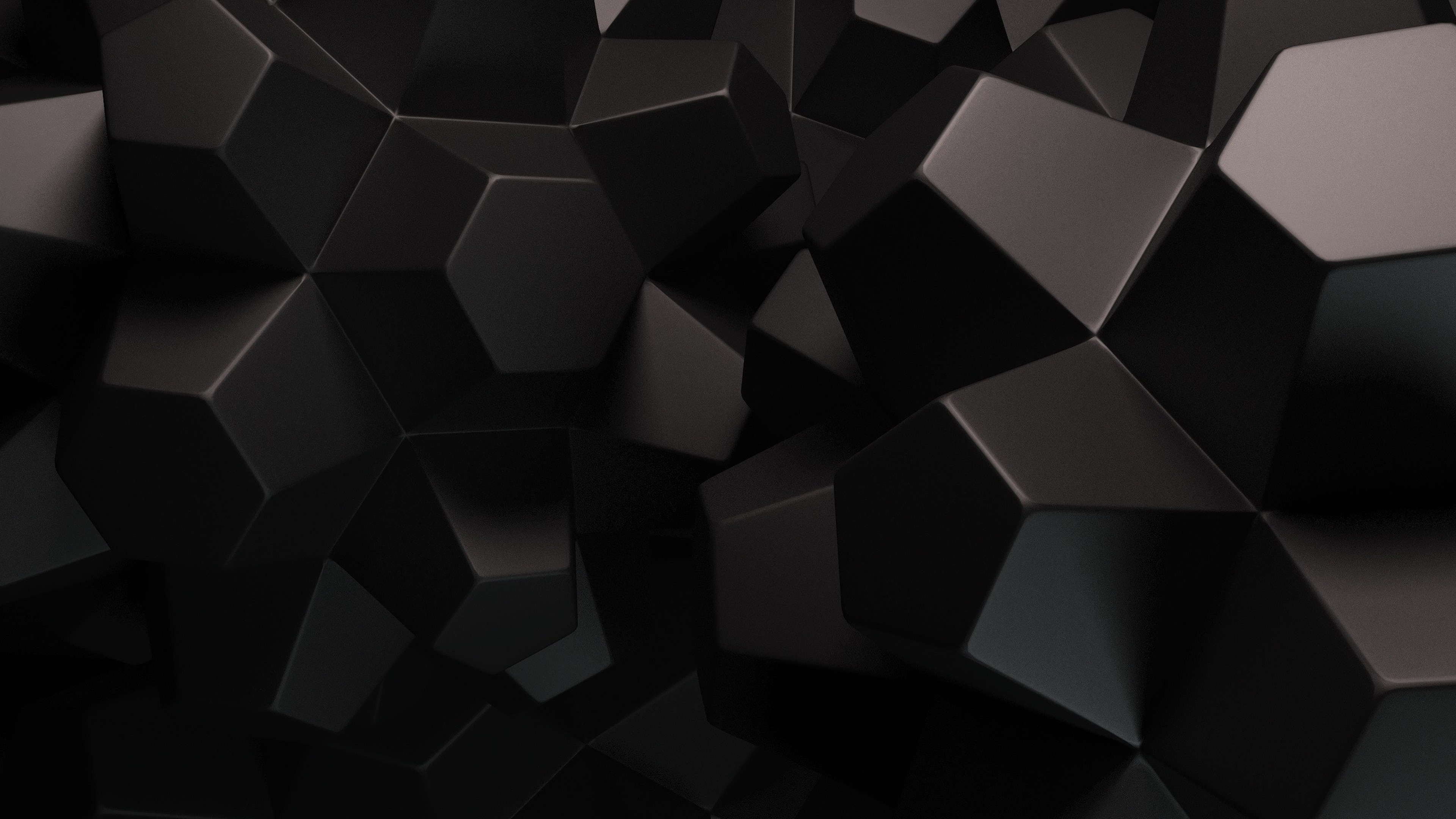 4K Black Background Design Widescreen