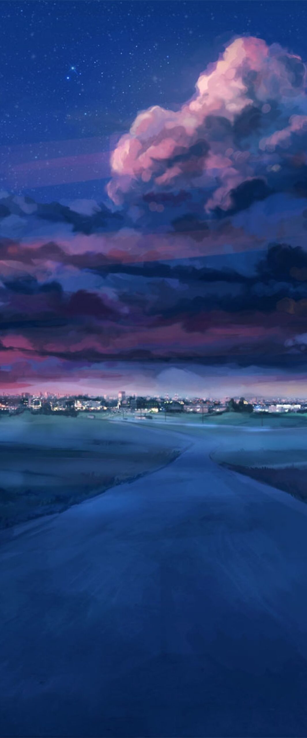 Anime Landscape iPhone Wallpaper 4k