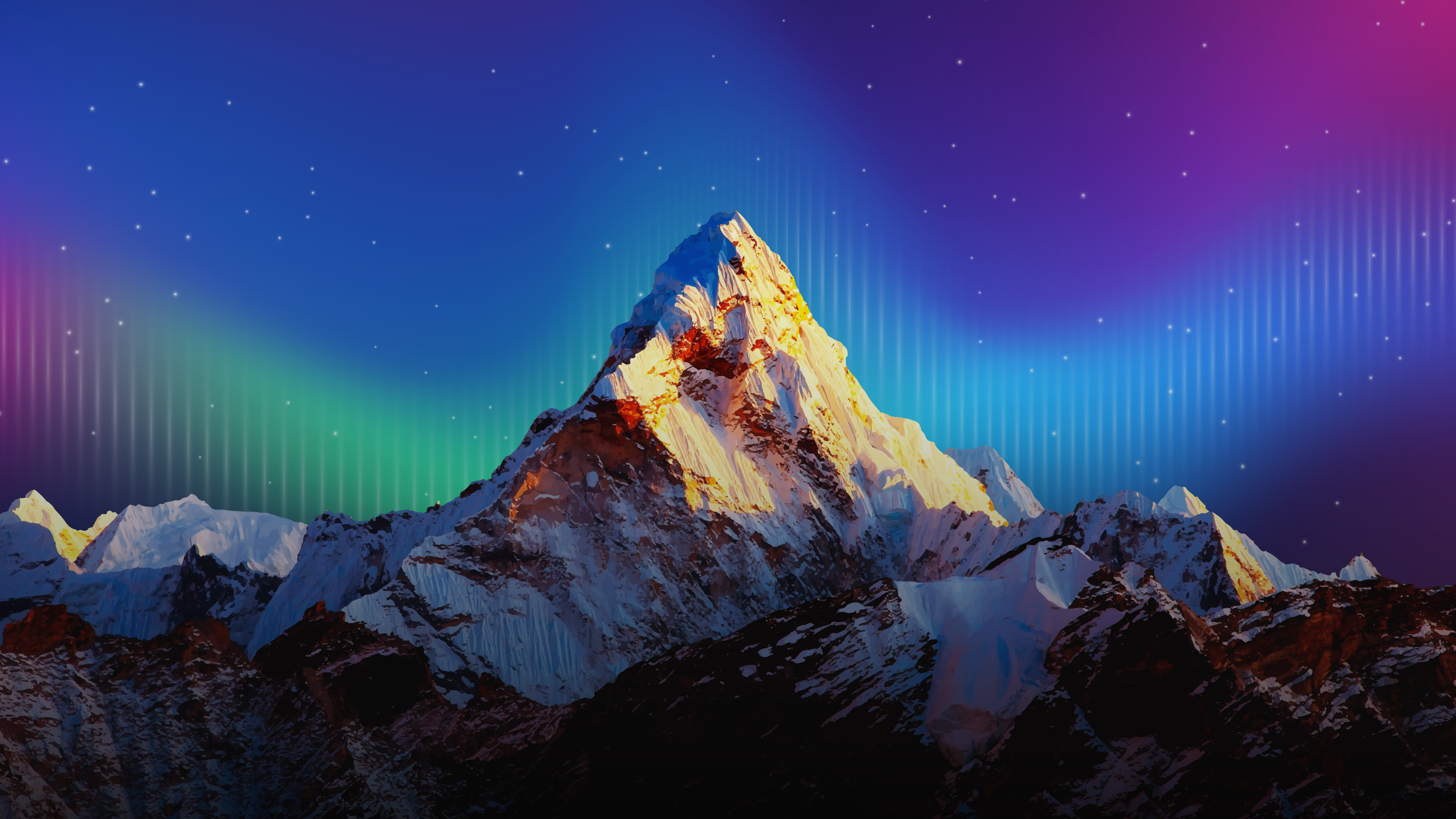 Cool Cyber Background Dump 3840x2160