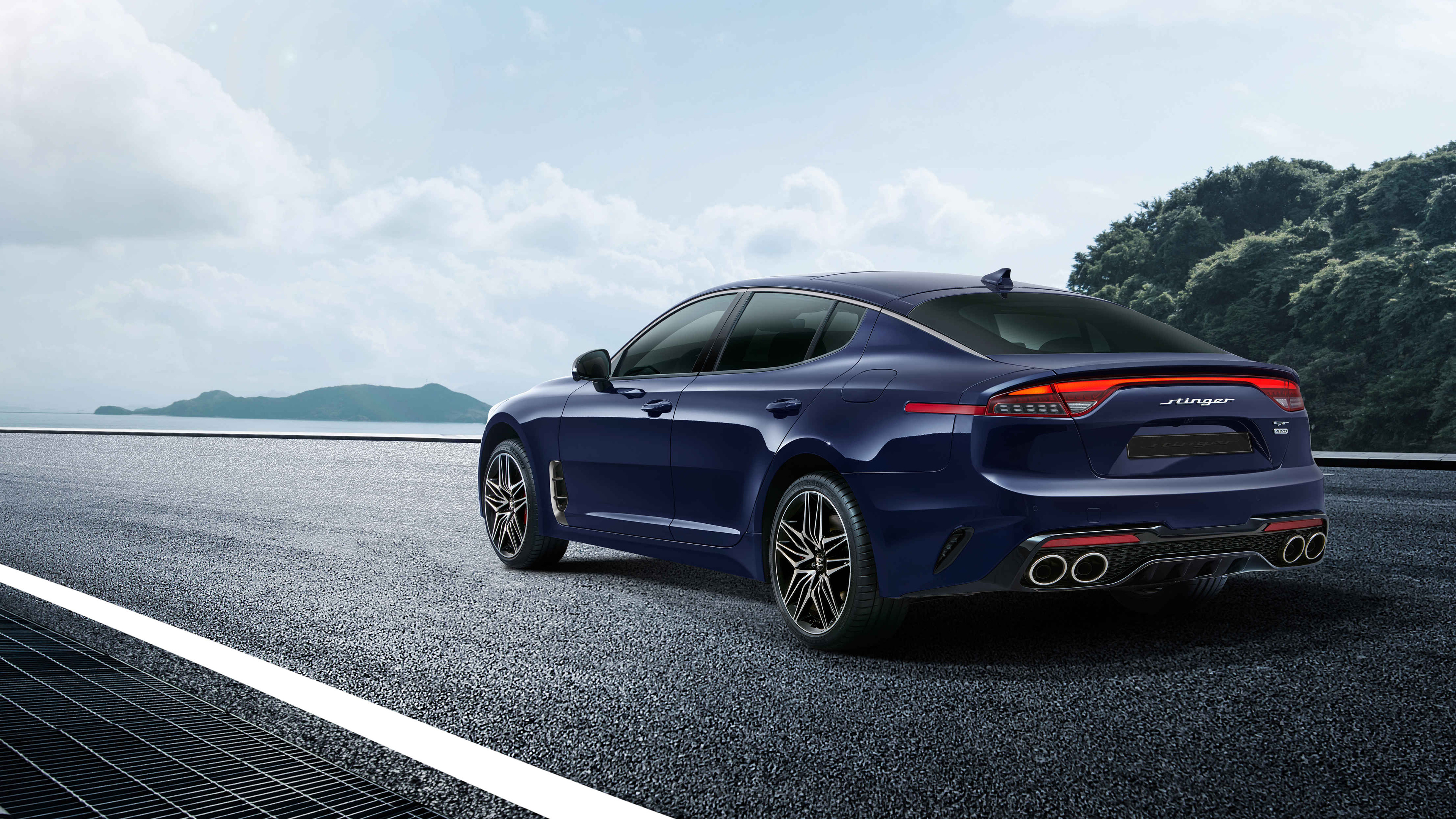 Kia Stinger GT AWD 2020 4K Wallpaper