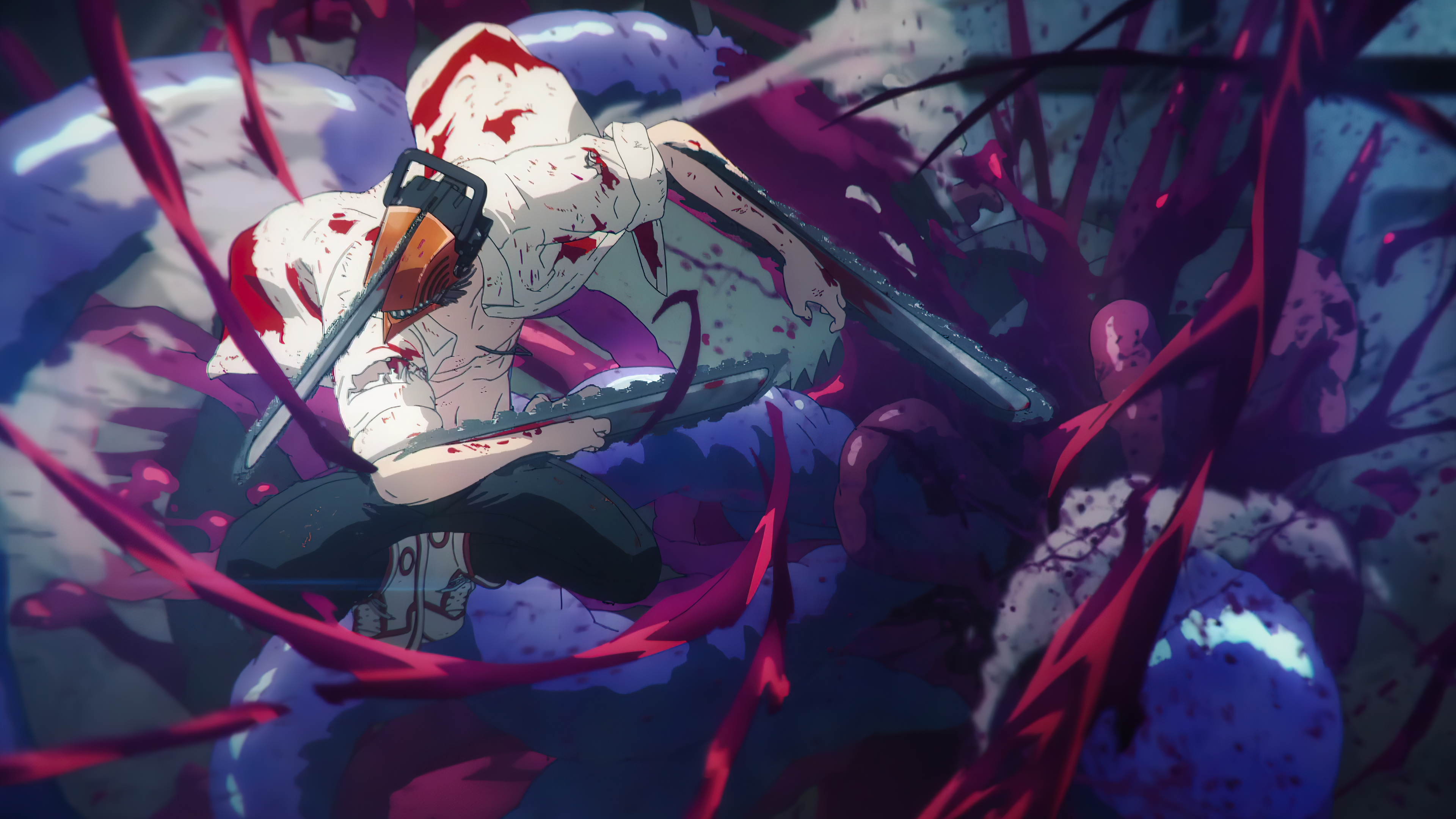 CHAINSAW MAN 4K WALLPAPER FOR PC