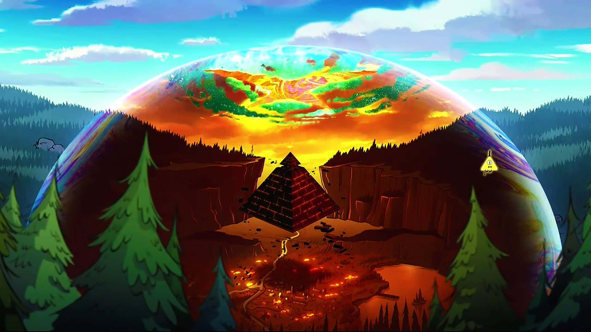 Gravity Falls Background