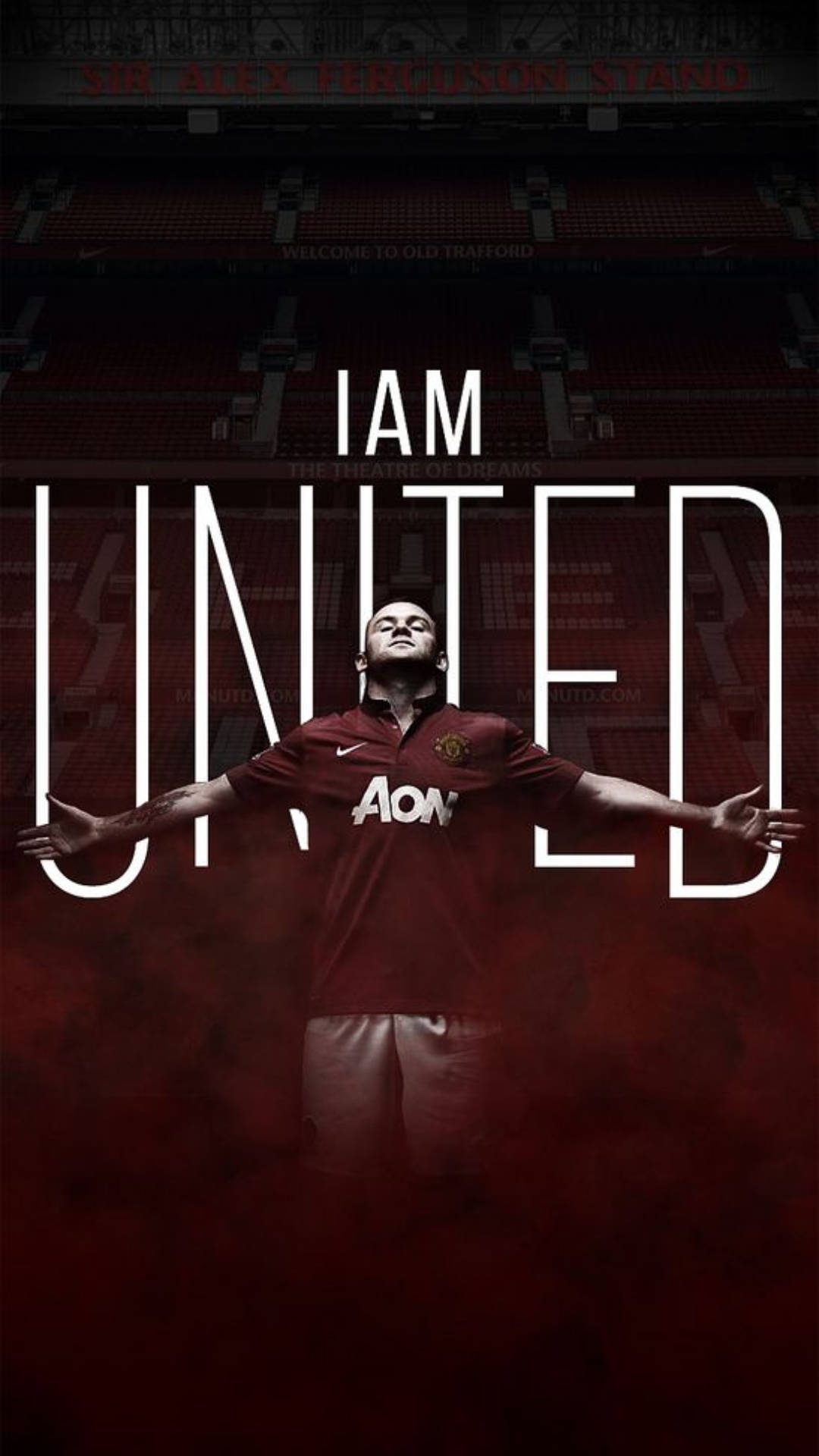 Player On A Field Manchester United