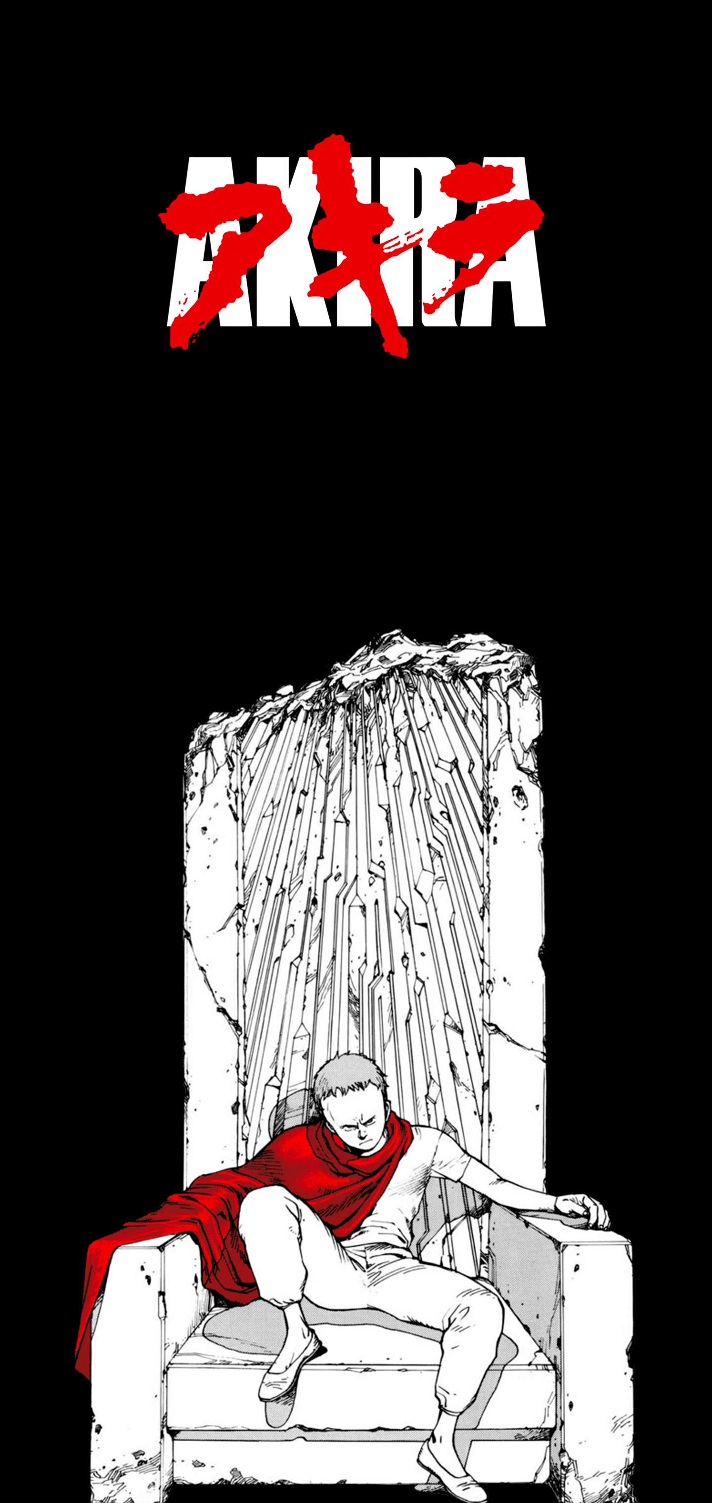 Tetsuo on the Throne Mobile Wallpaper