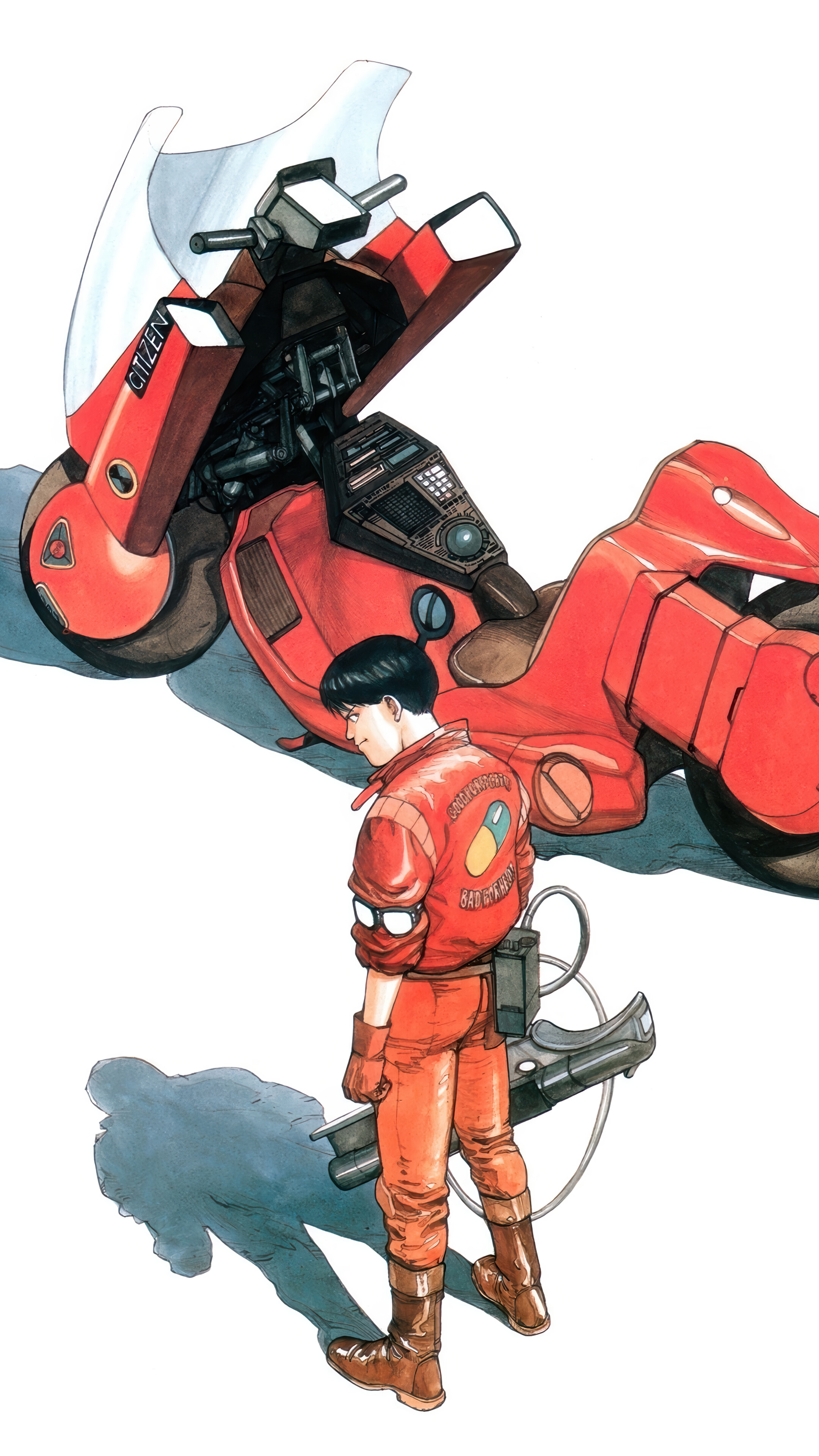 Akira Anime Mitsuru Kuwata Motorcycle