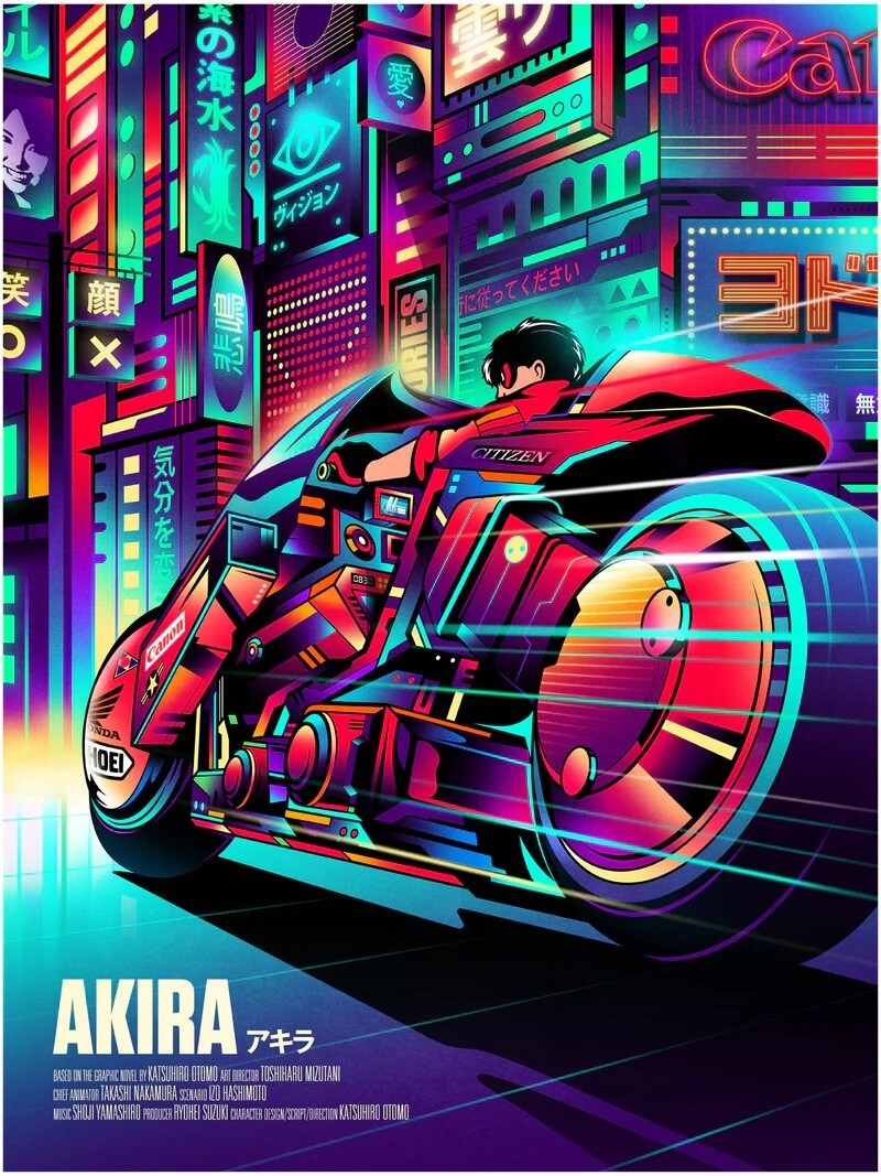 Akira Shotaro Kaneda Katsuhiro Otomo