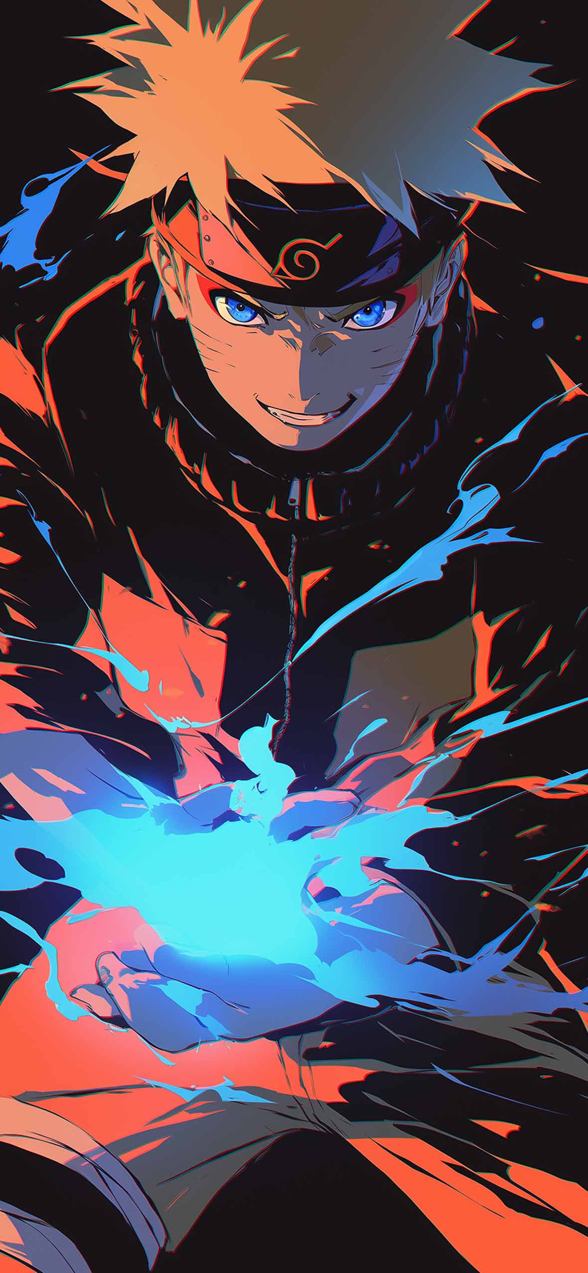 Naruto Rasengan Blue Energy Wallpaper