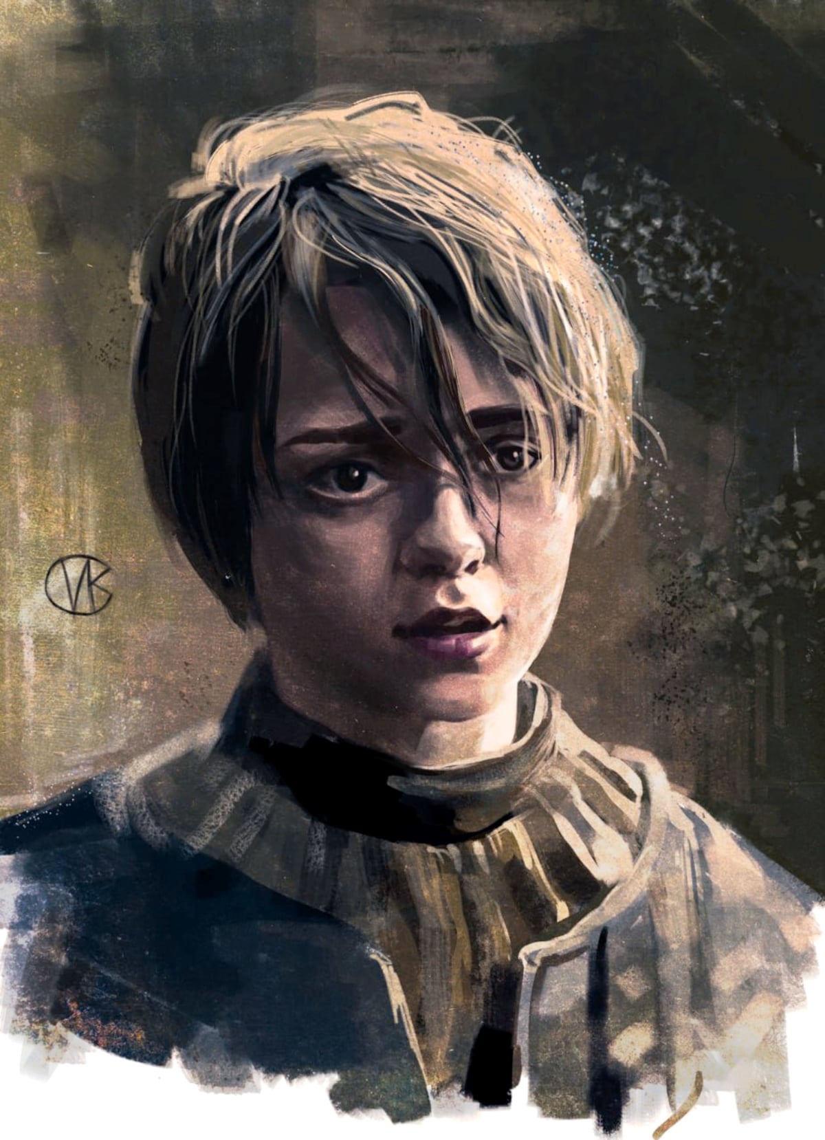 Arya, I draw this portrait a while ago
