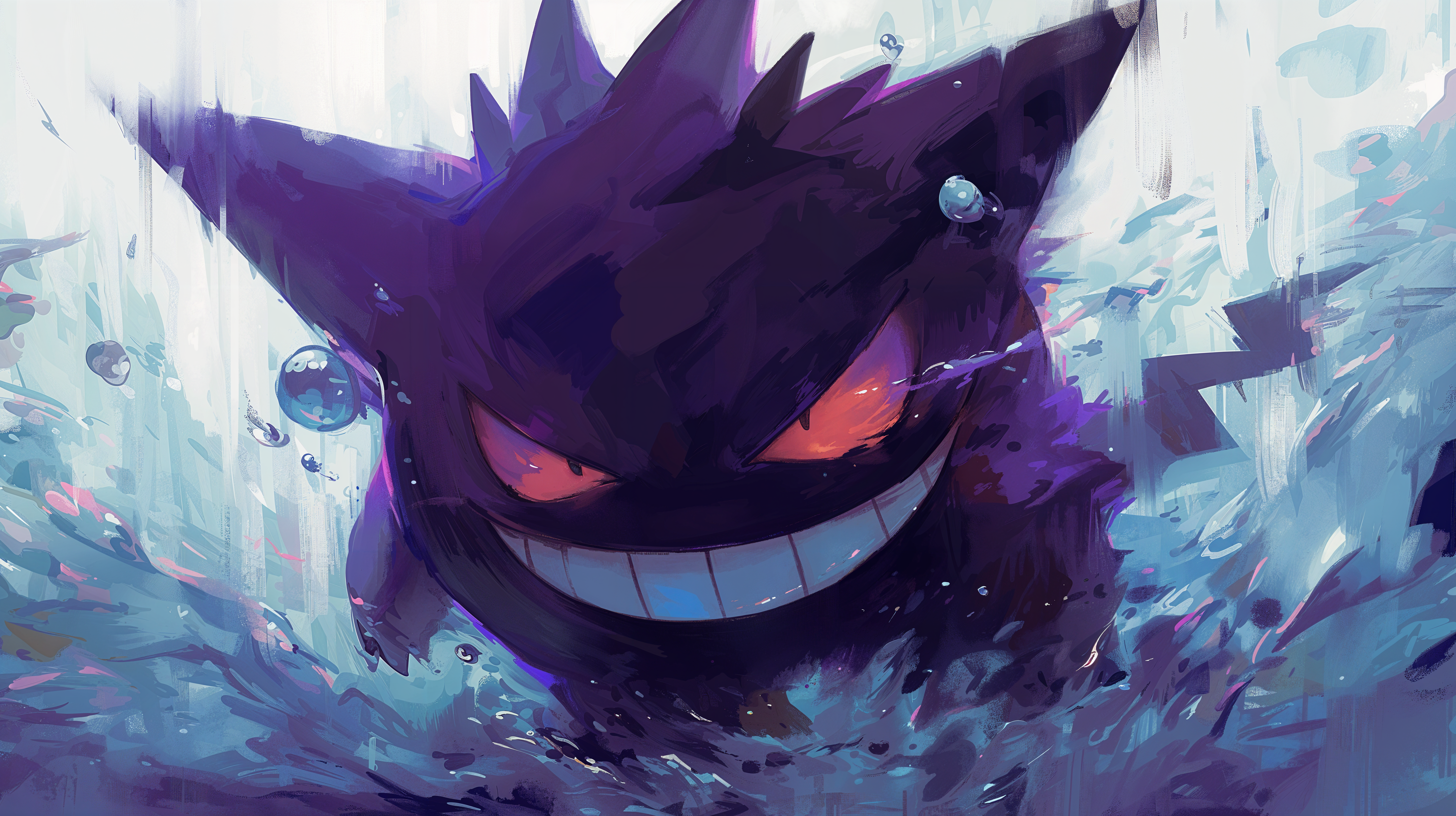 Gengar in Action: Stunning 4K Ultra HD