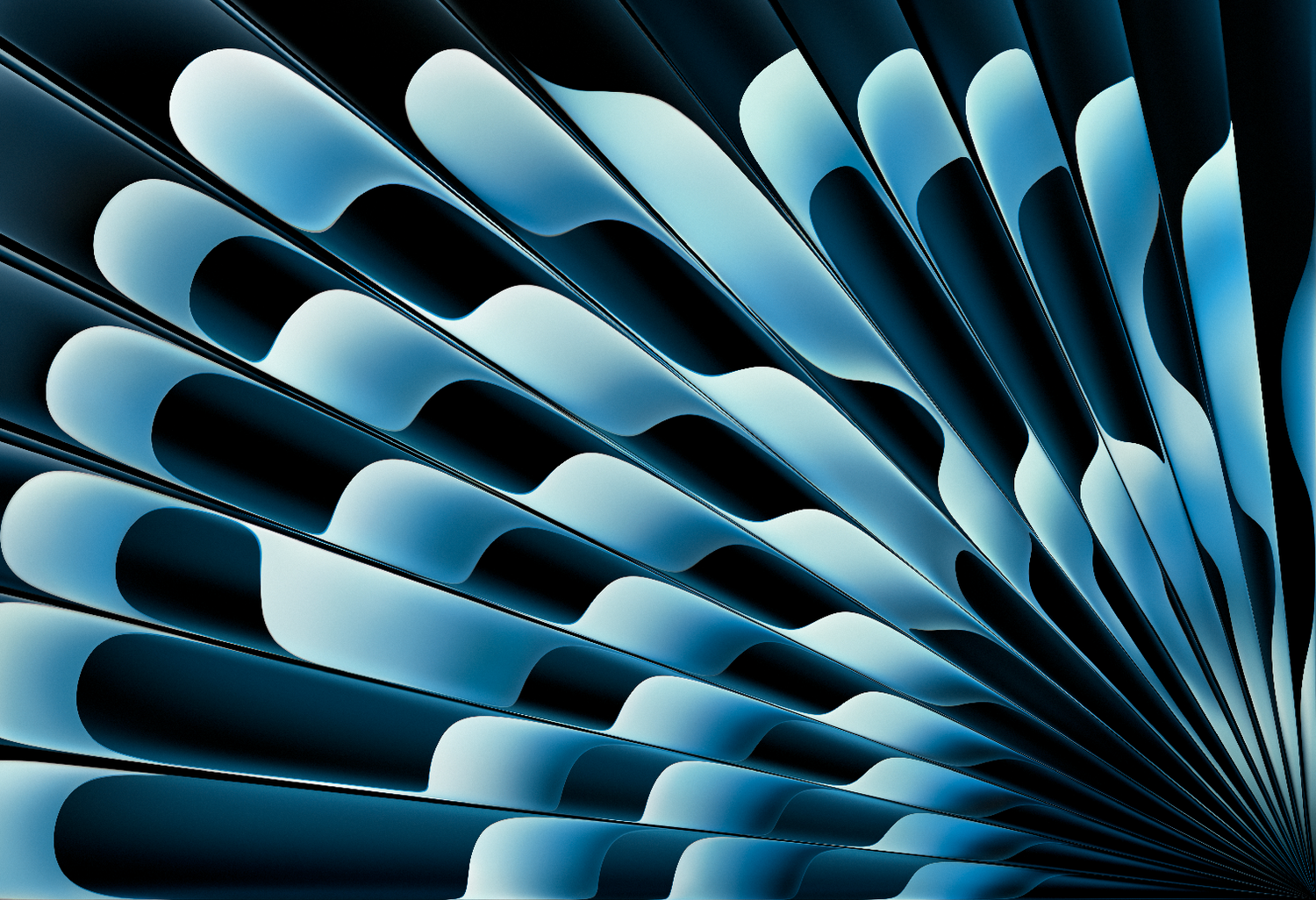 Sky Blue MacBook Air Wallpaper