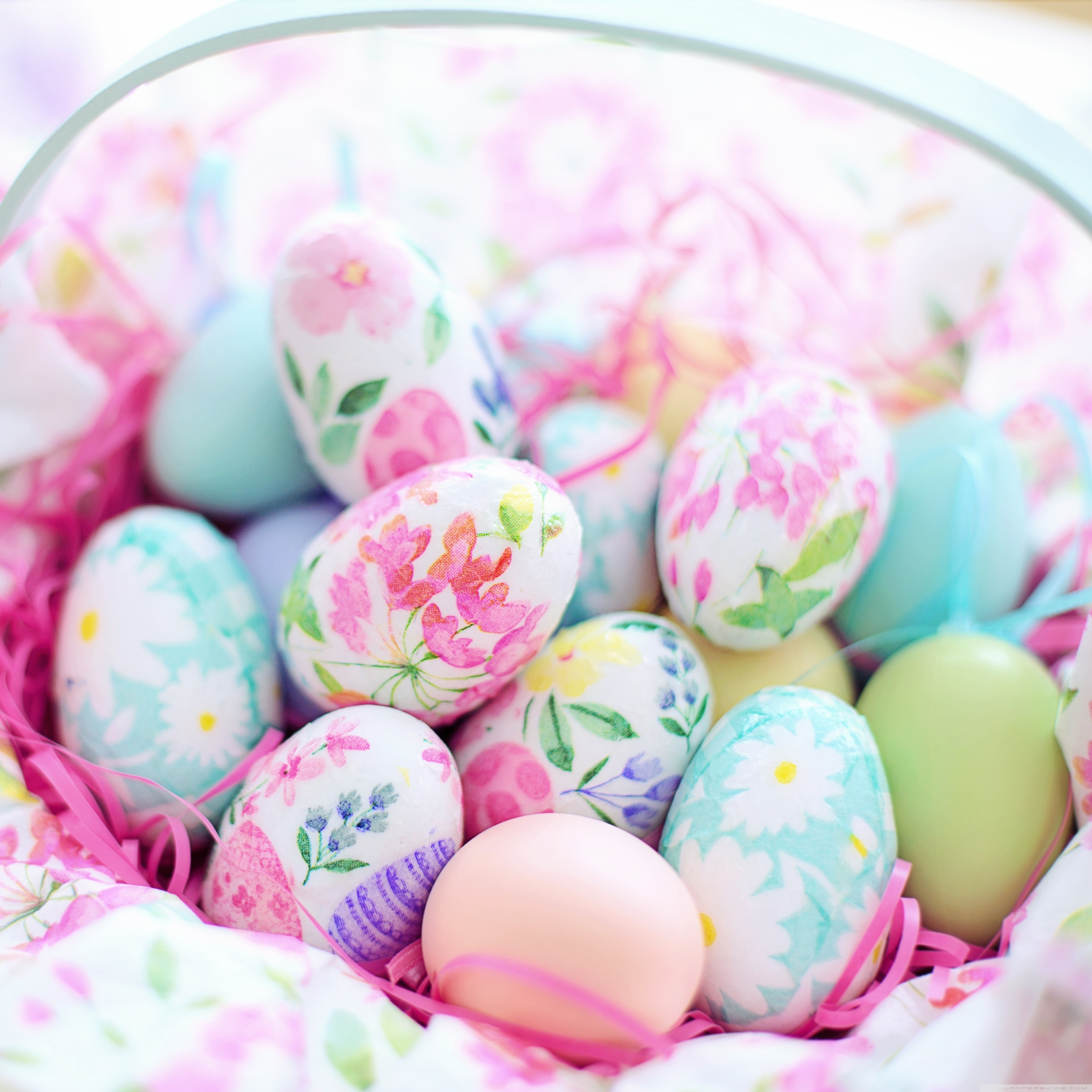 Easter Eggs Basket 2020 4K UHD