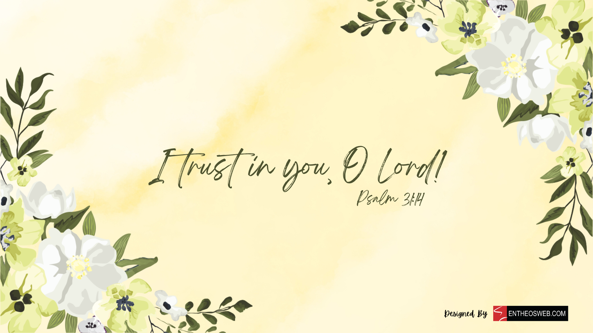 Christian Wallpaper with Bible Verses