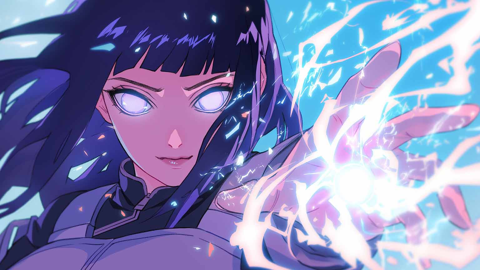 Free Naruto Hinata Hyuga Gentle Fist