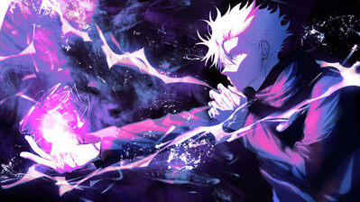 Satoru Gojo Hollow Purple Wallpaper