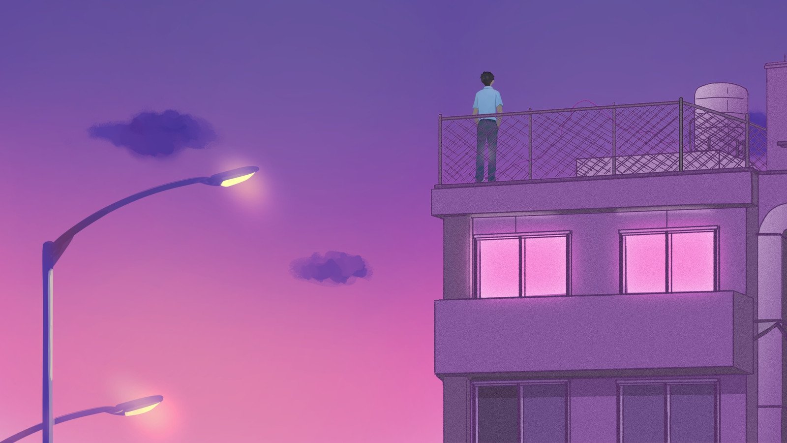 customizable wallpaper purple