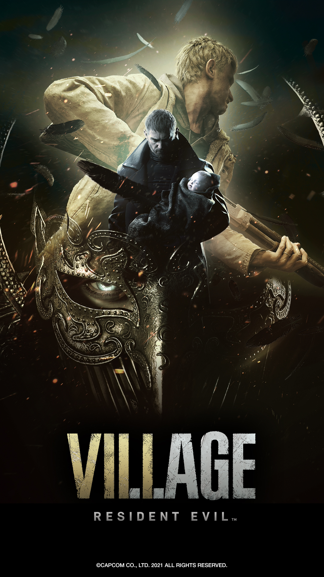 Wallpaper from the RE: Village survey