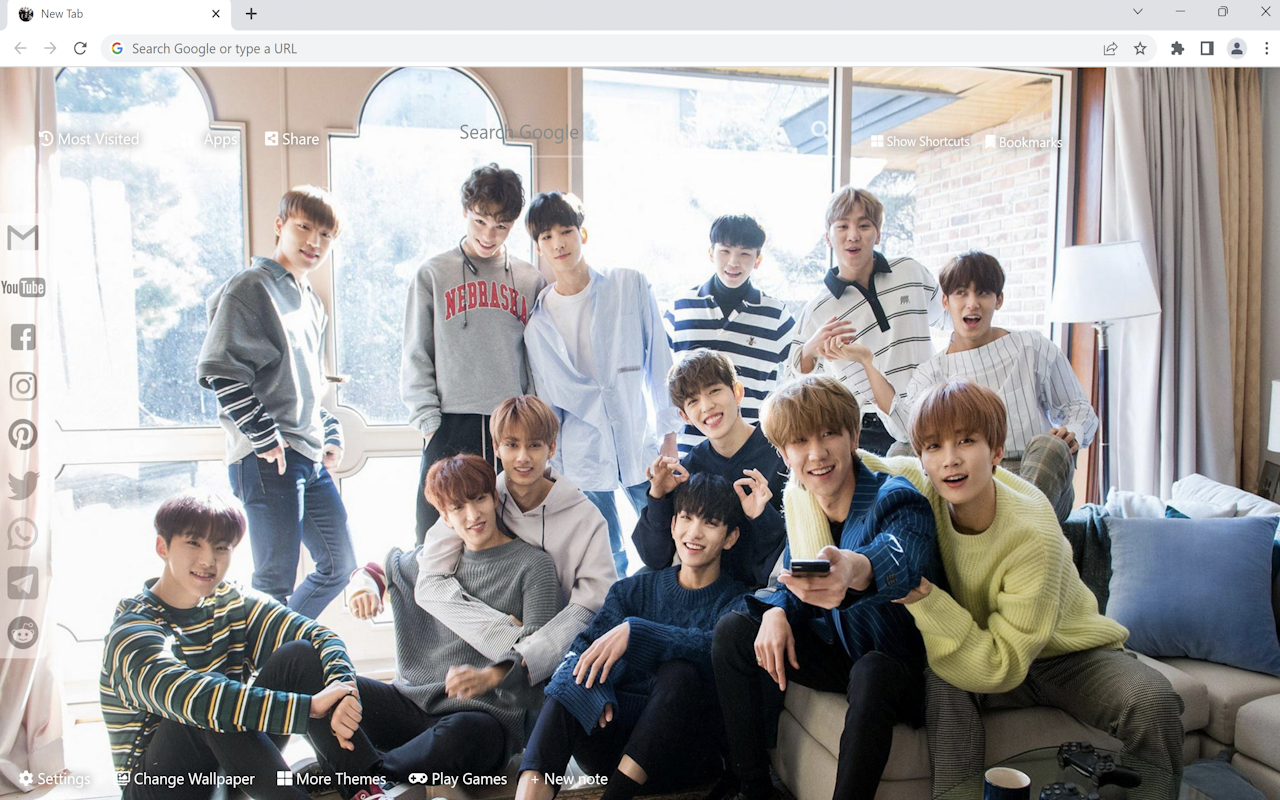 Seventeen Wallpaper Web Store
