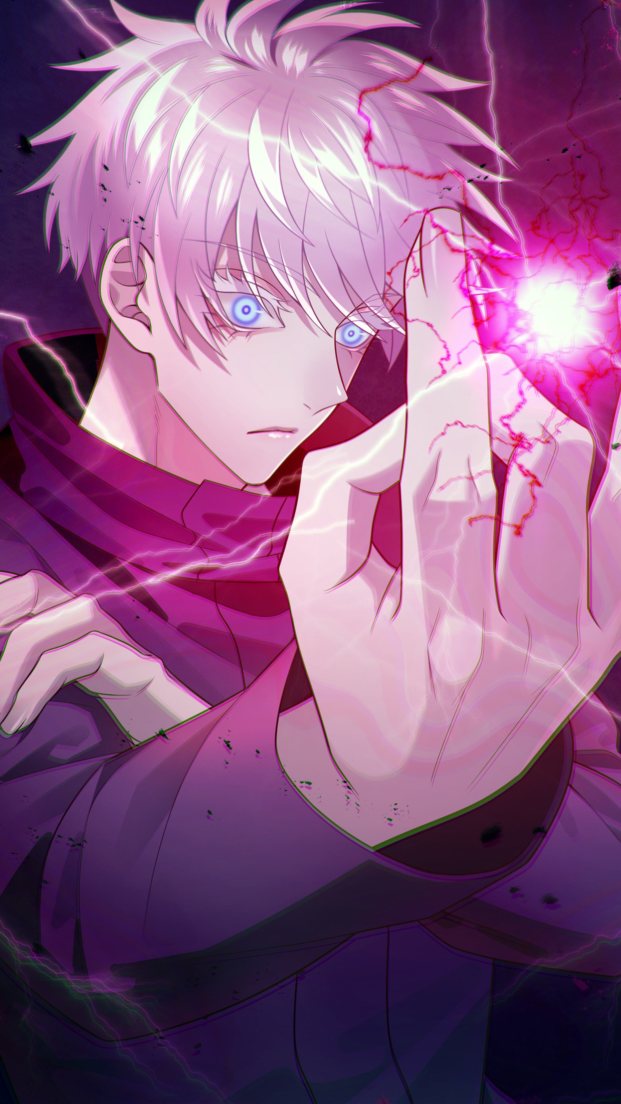 Satoru Gojo Hollow Purple Wallpaper