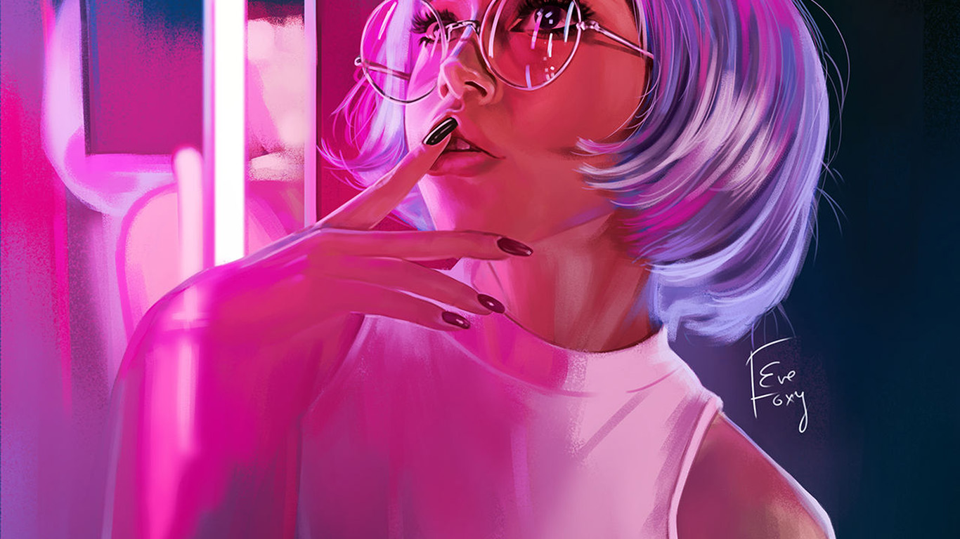 Art Digital Paint Draw Girl