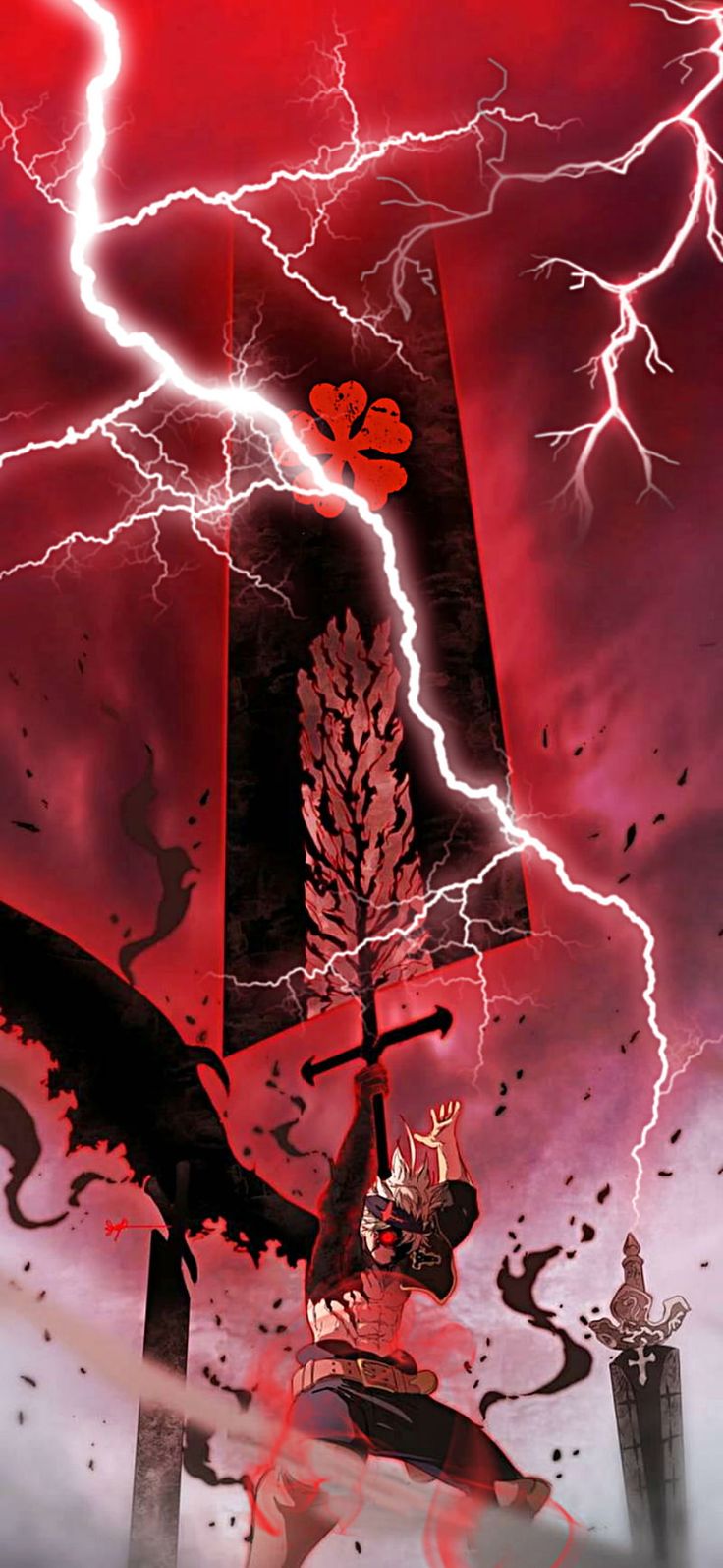 Asta, angry, anime, aweosome, badass