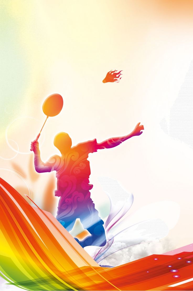 Badminton Sport HD Background Wallpaper