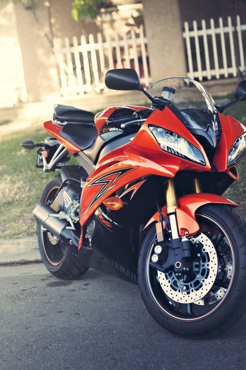 Download wallpaper 800x1200 yamaha, yzf