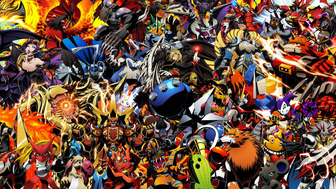 Download free Superb Digimon Collage Wallpaper