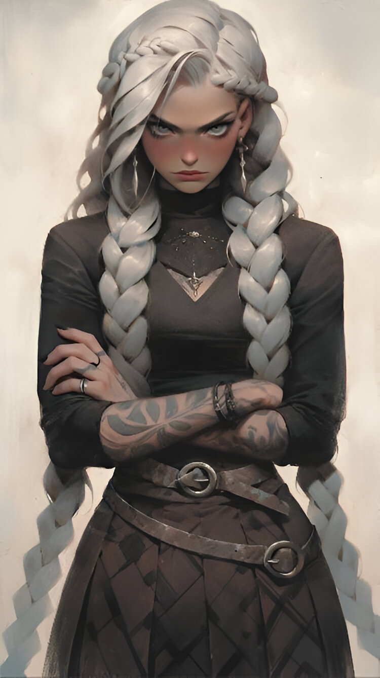 Mobile Phone Wallpaper Angry Girl