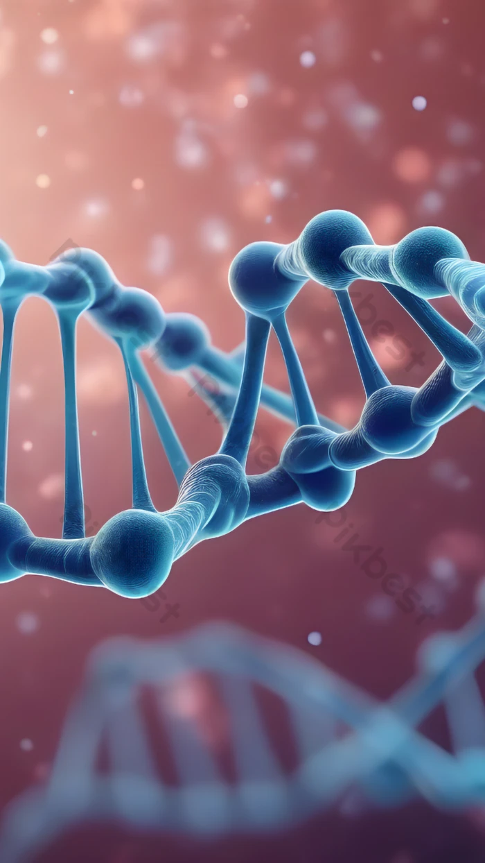 DNA Molecule Wallpaper For Notebook