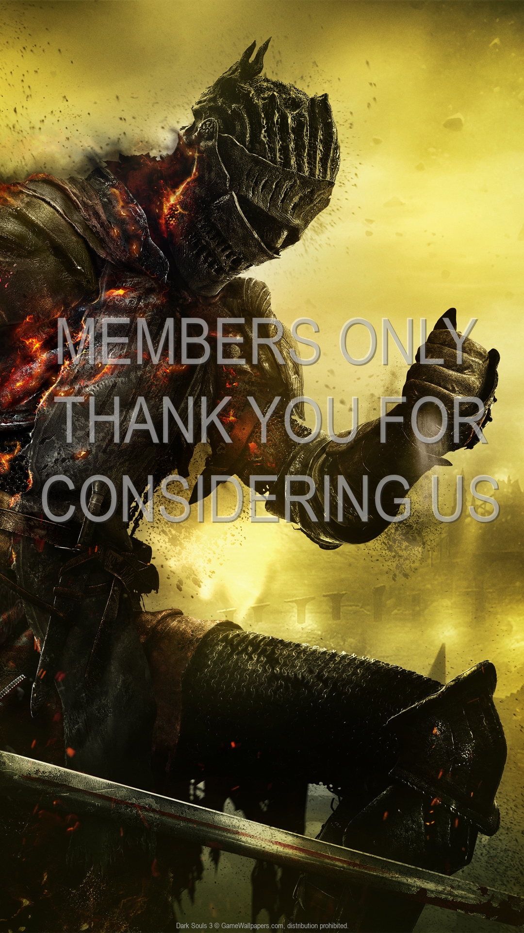 Dark Souls 3 wallpaper 07 1080p Vertical