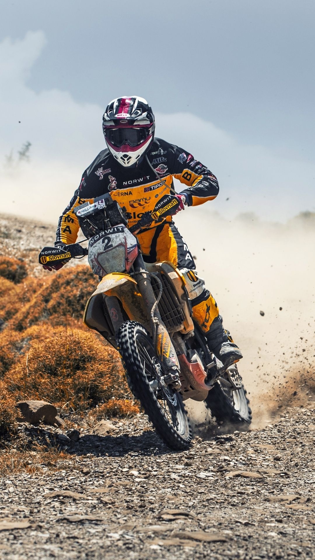 KTM Dirt Bike Wallpaper