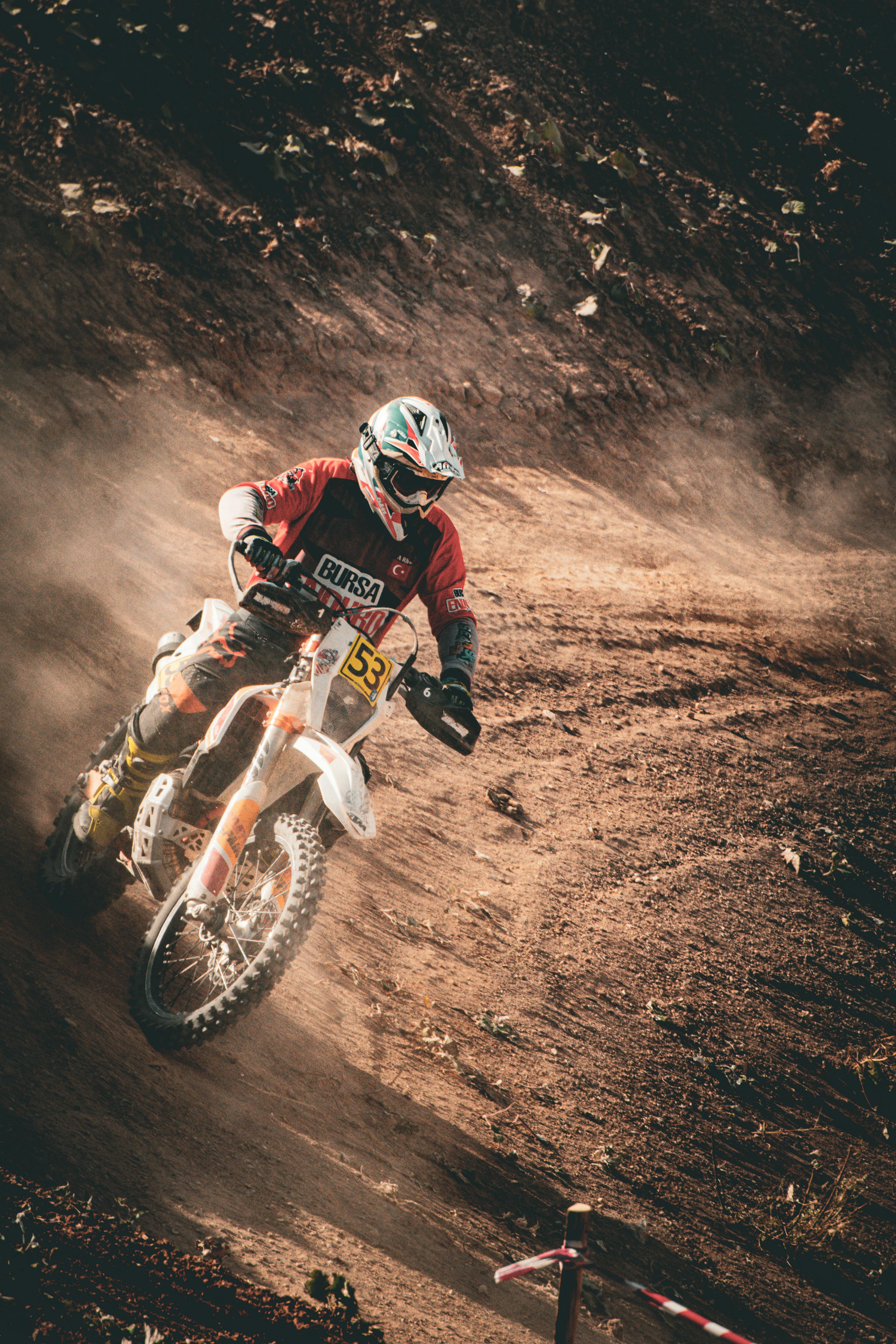 A Man on a Motorcycle · Free