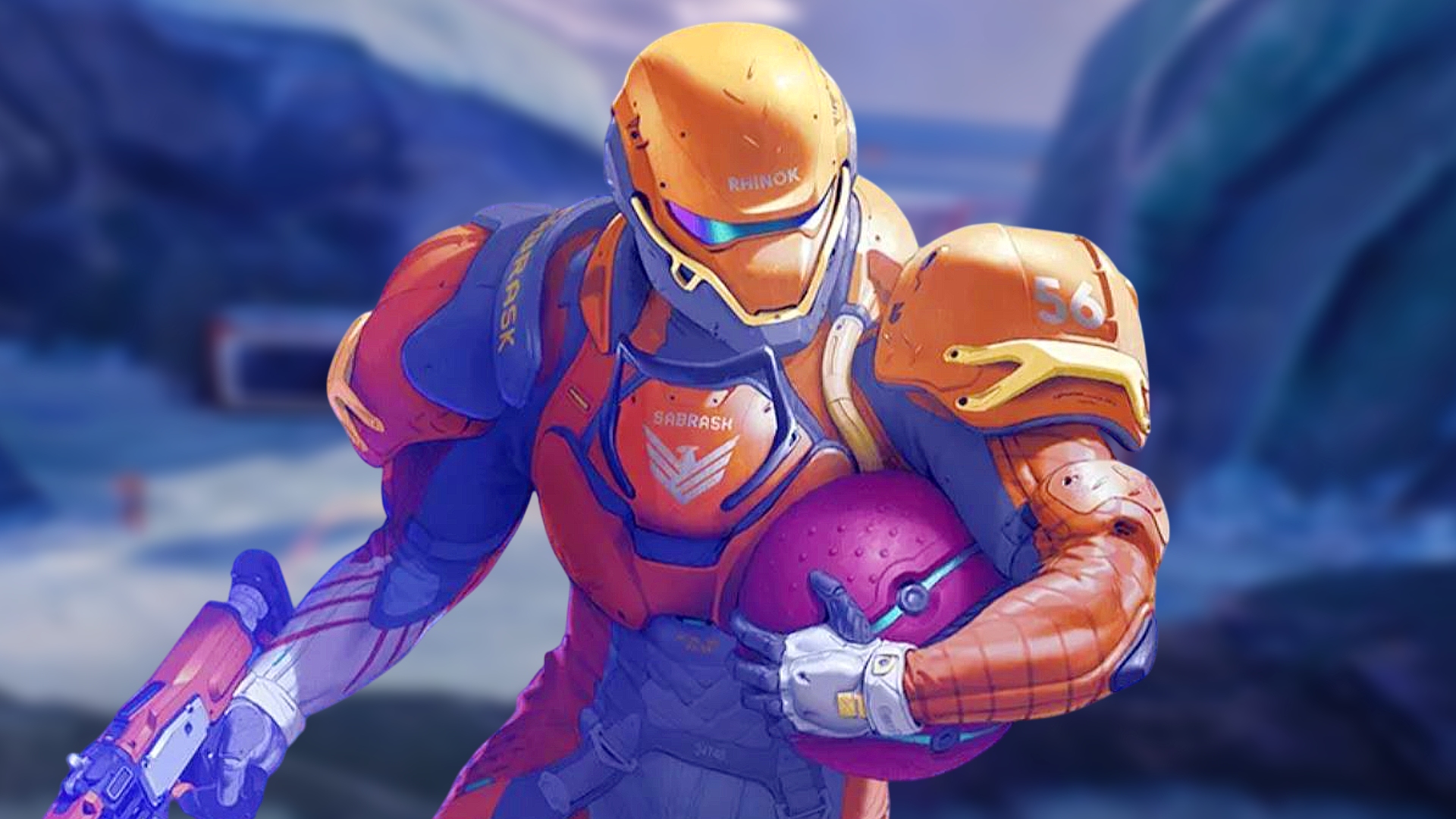New Splitgate 2 alpha featuring Halo