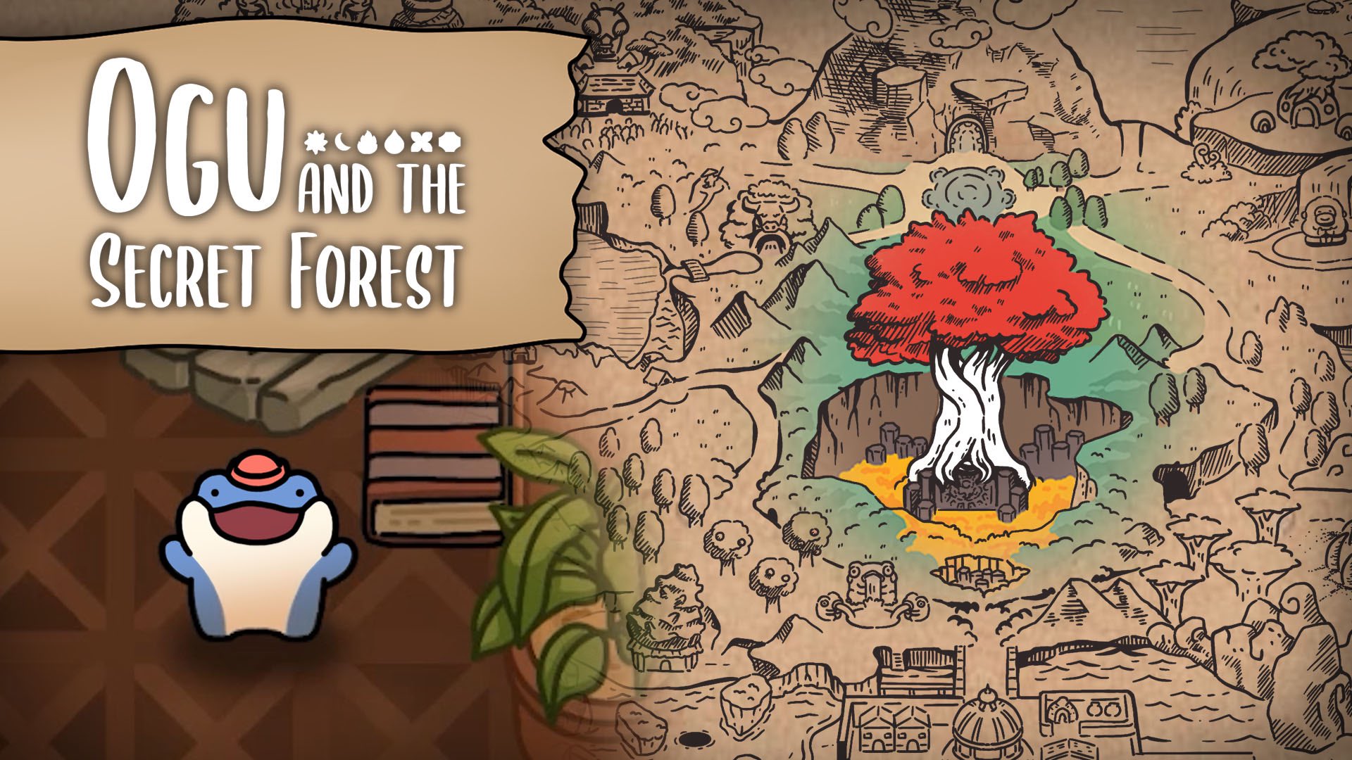 Steam game Ogu and the Secret Forest
