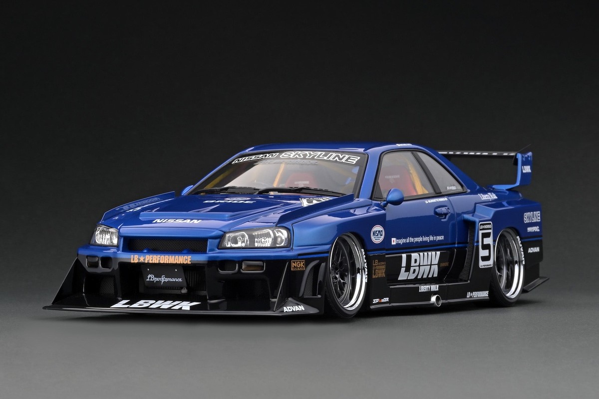 1:18 Nissan E R34 Silhouette Skyline
