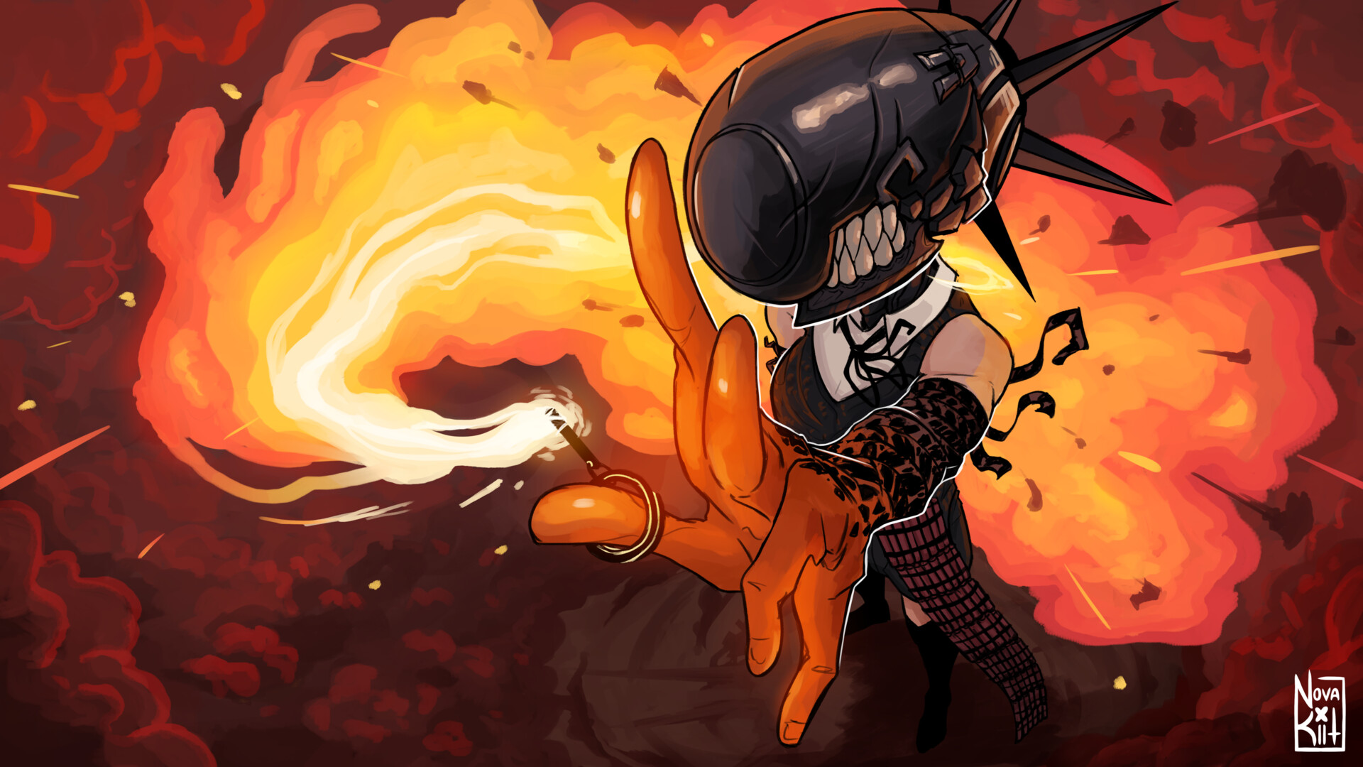 Nova Kiit Devil Man Fan Art