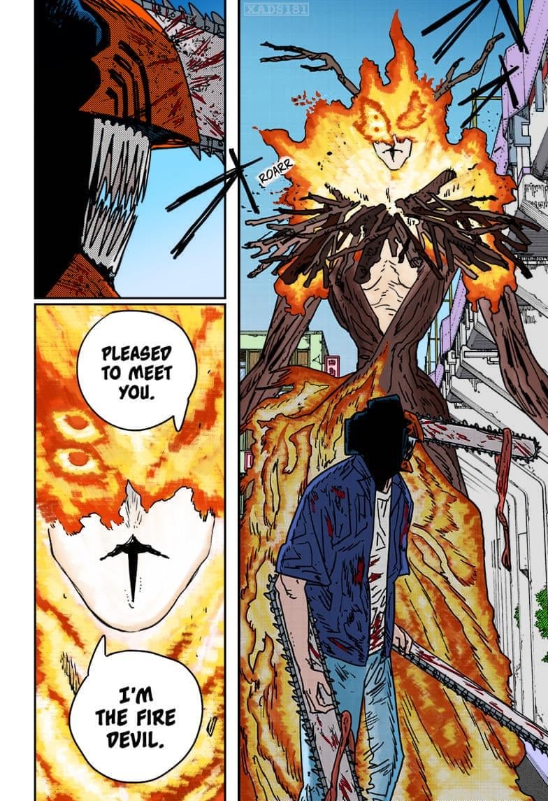 FIRE DEVIL colored