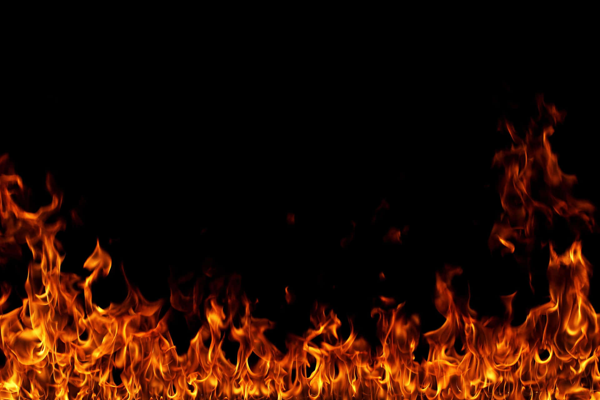 Download Fire Flame Frame Background