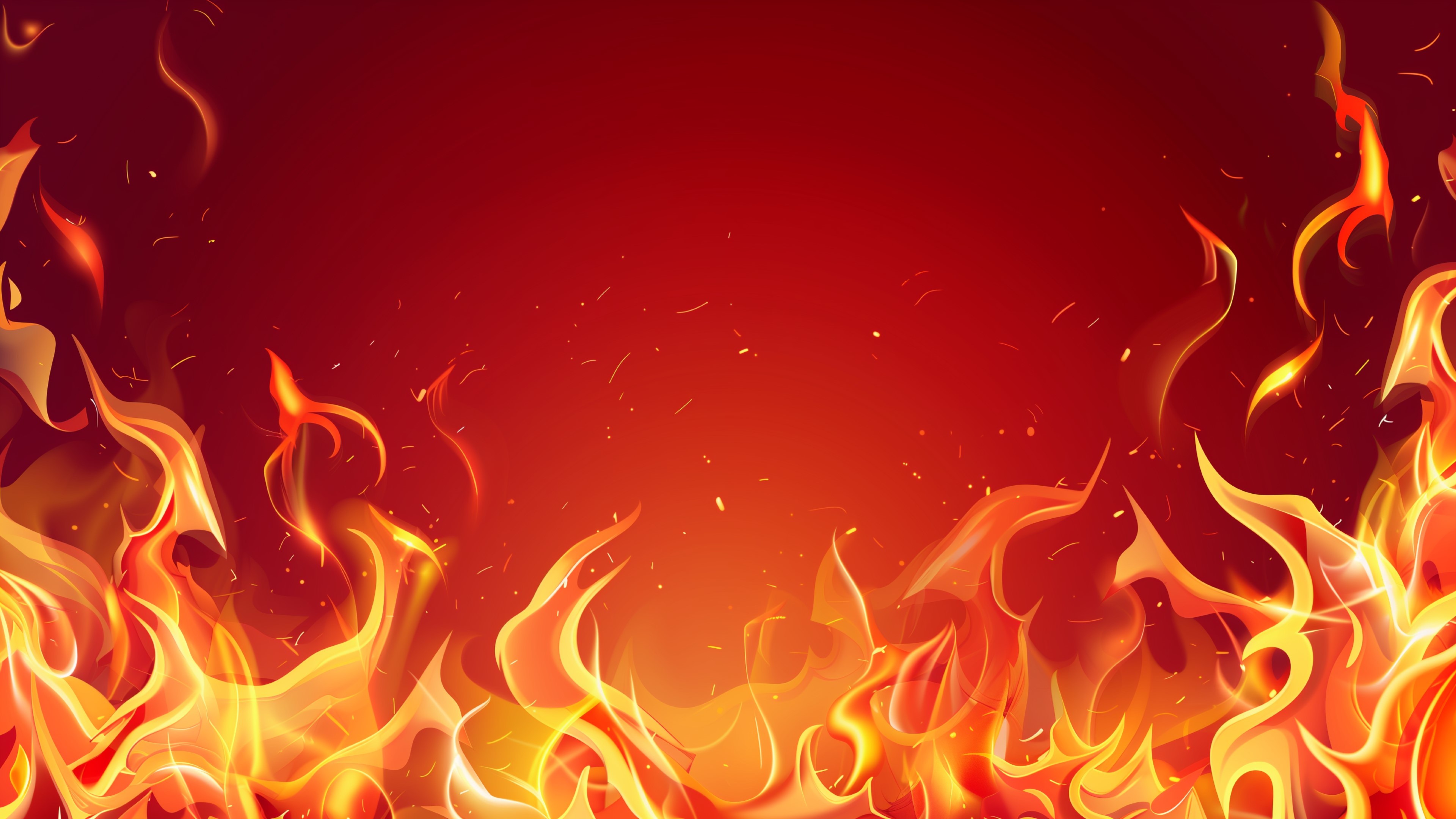 Fire Background for Desktop Free Download