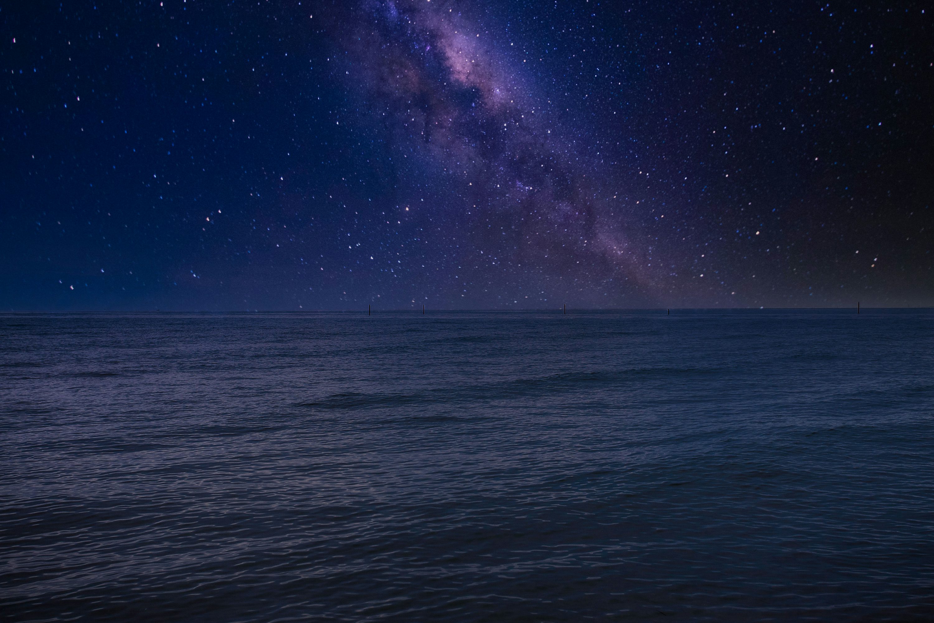Ocean Night Picture Stunning