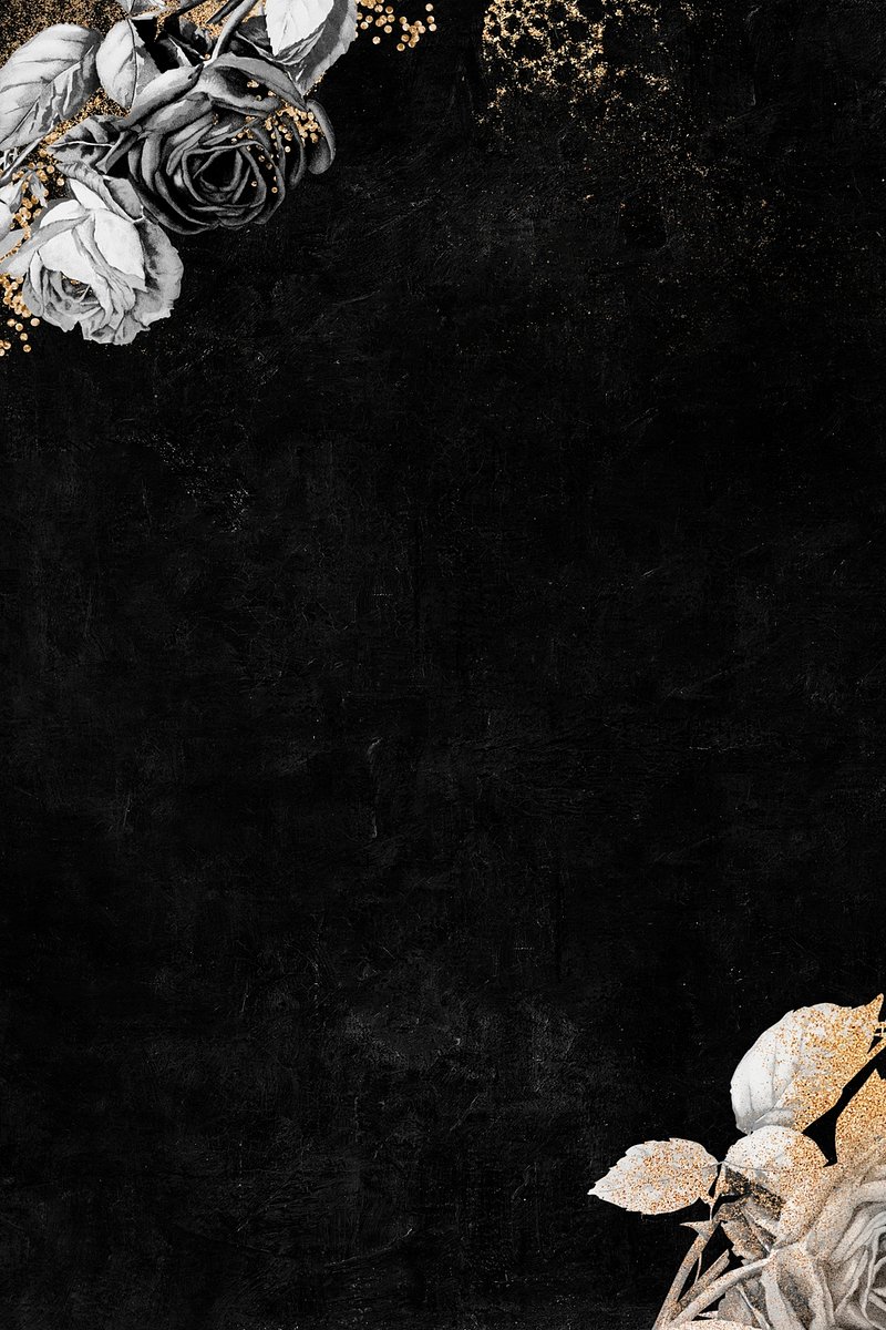 Black Wedding Invitation Background